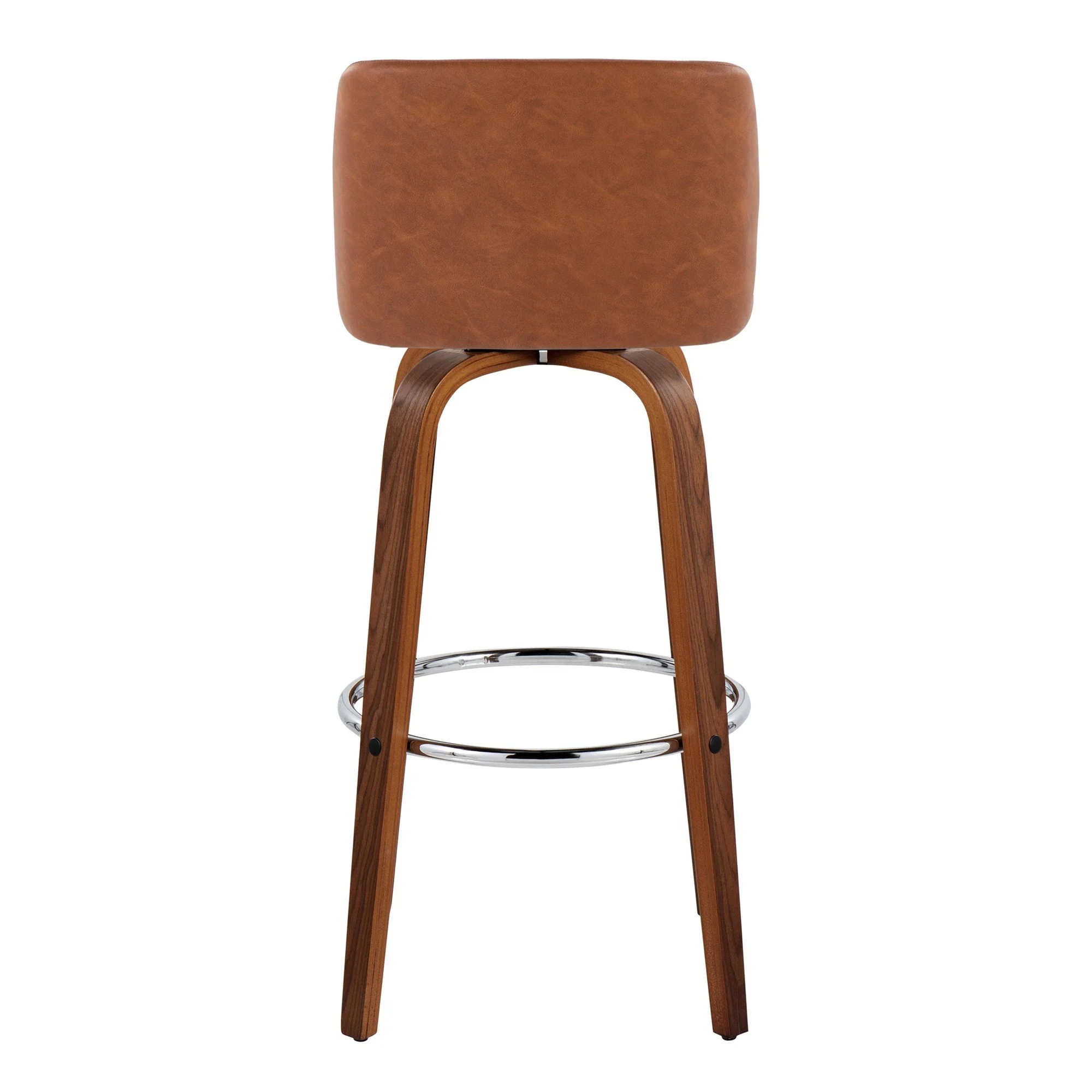 Toriano 30" Fixed-Height Barstool - Set of 2 By LumiSource - B30-TRNOPU-GRTZR2 WLBK2 - Image 20