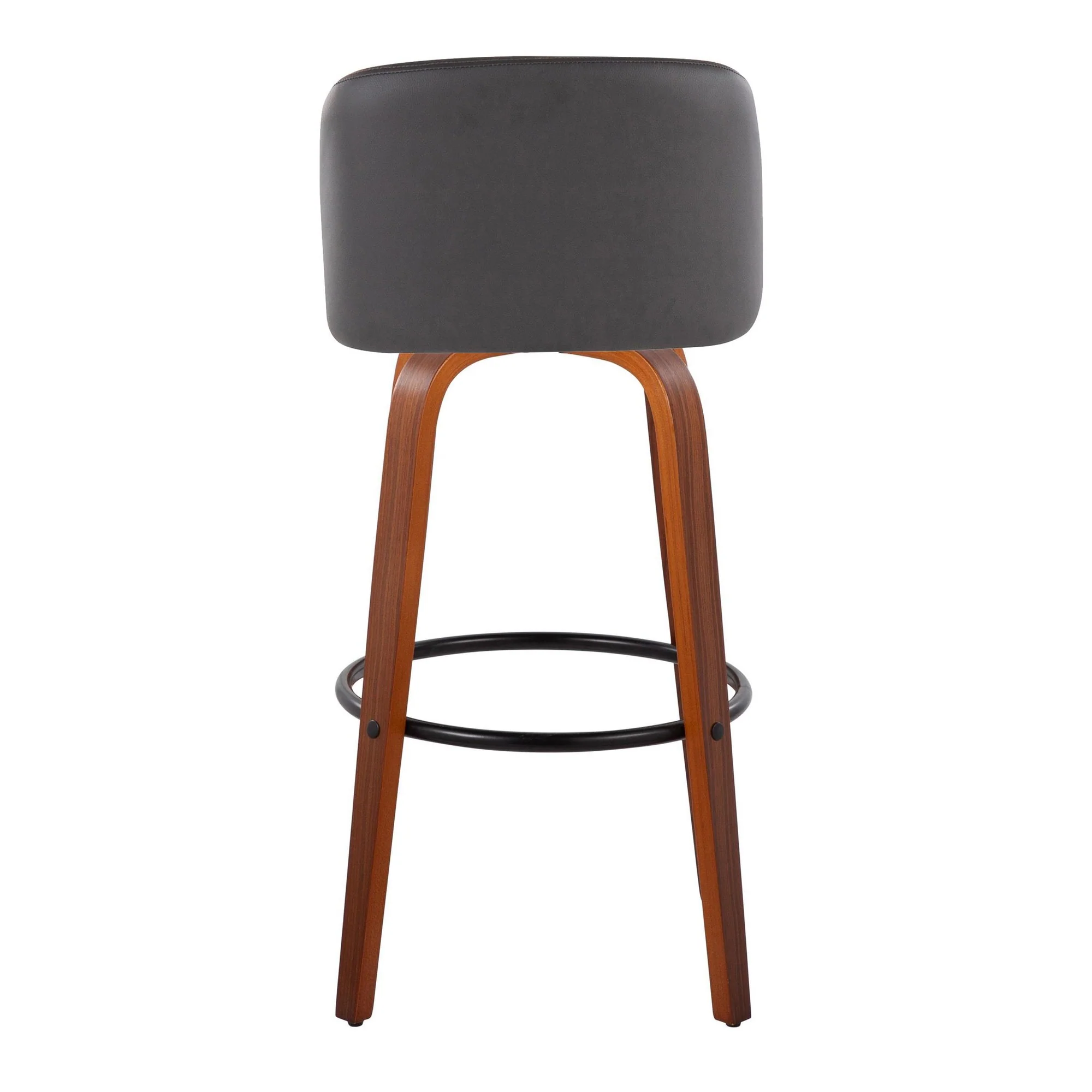 Toriano 30" Fixed Height Barstool - Set of 2 Cream By LumiSource - Image 10