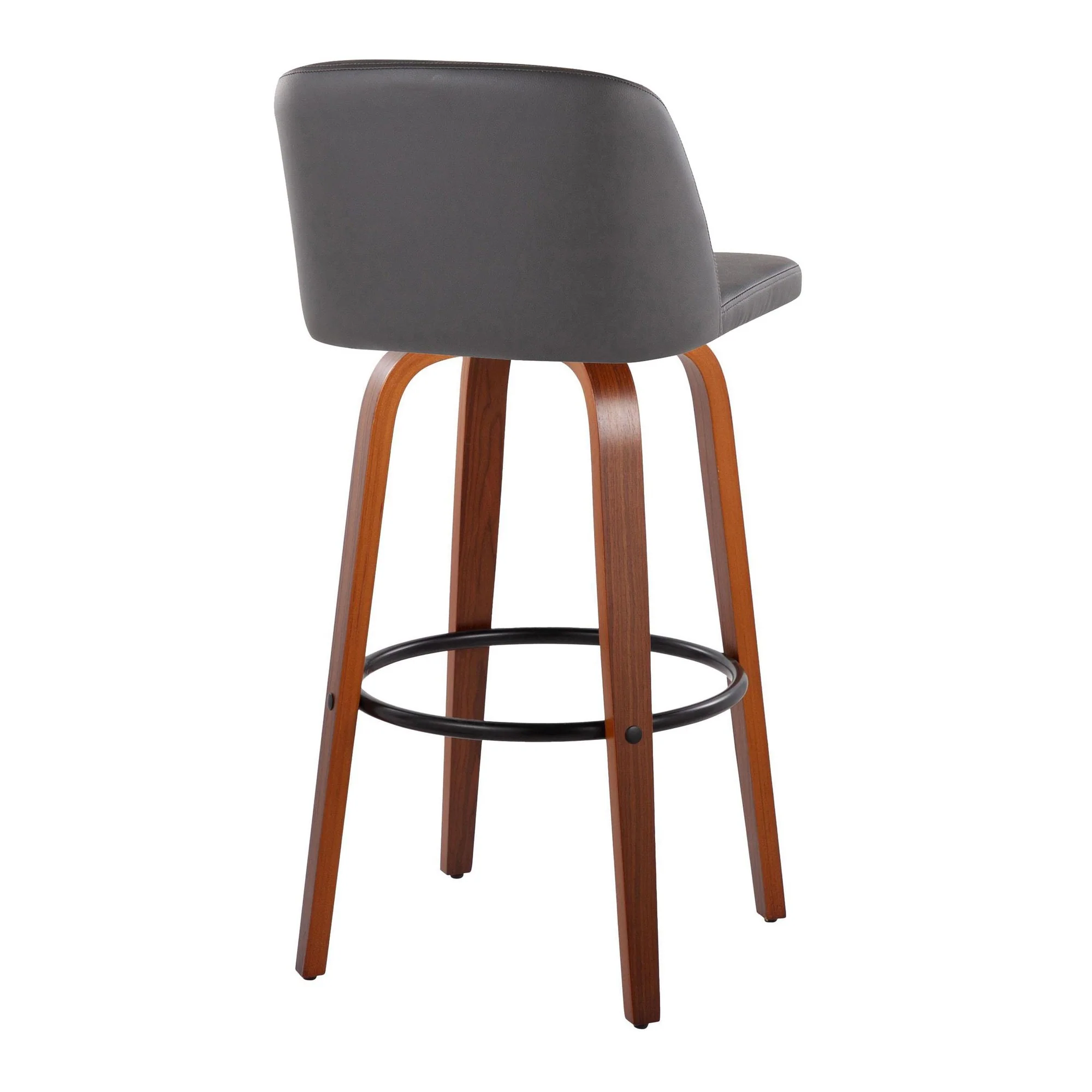 Toriano 30" Fixed Height Barstool - Set of 2 Cream By LumiSource - Image 8