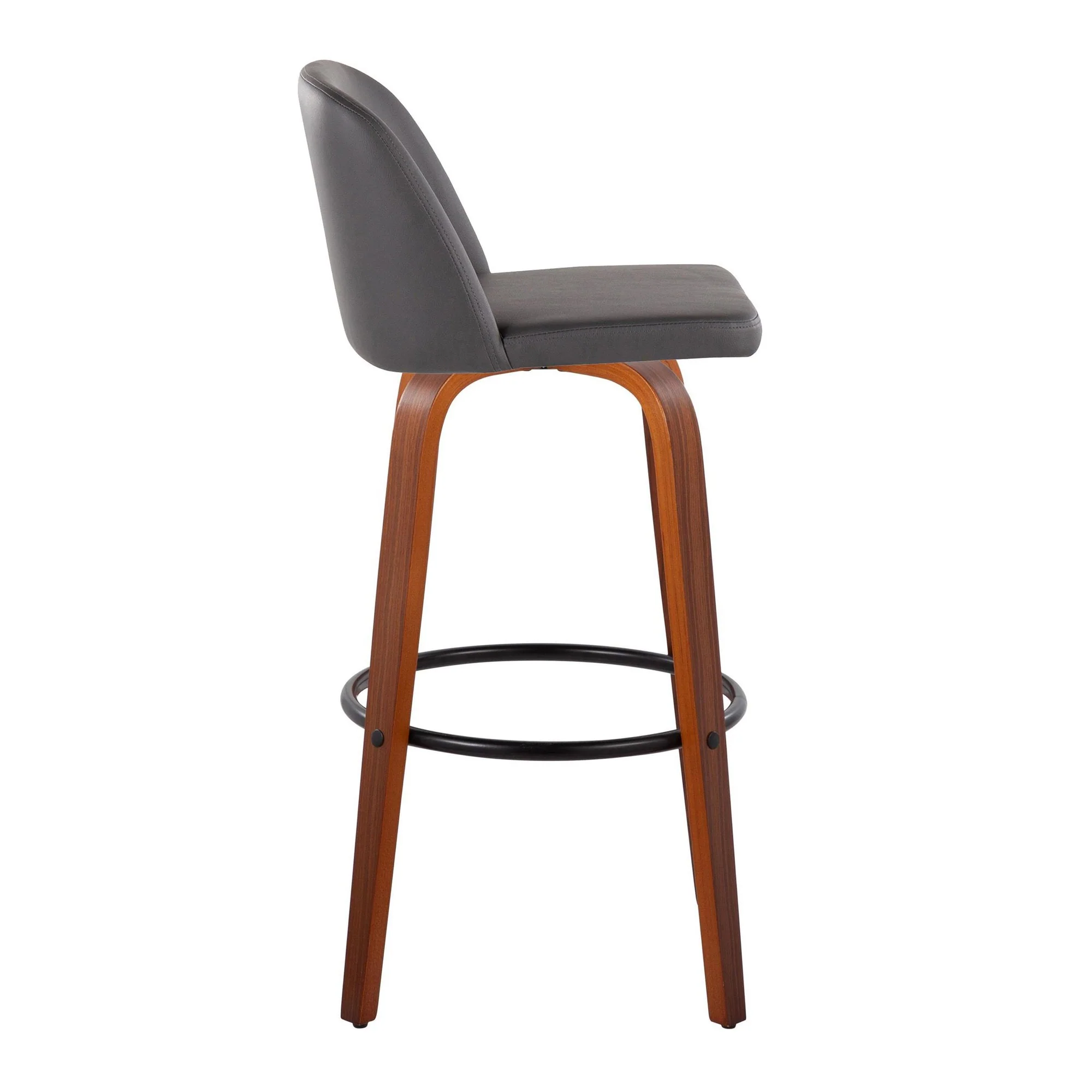 Toriano 30" Fixed Height Barstool - Set of 2 Cream By LumiSource - Image 9