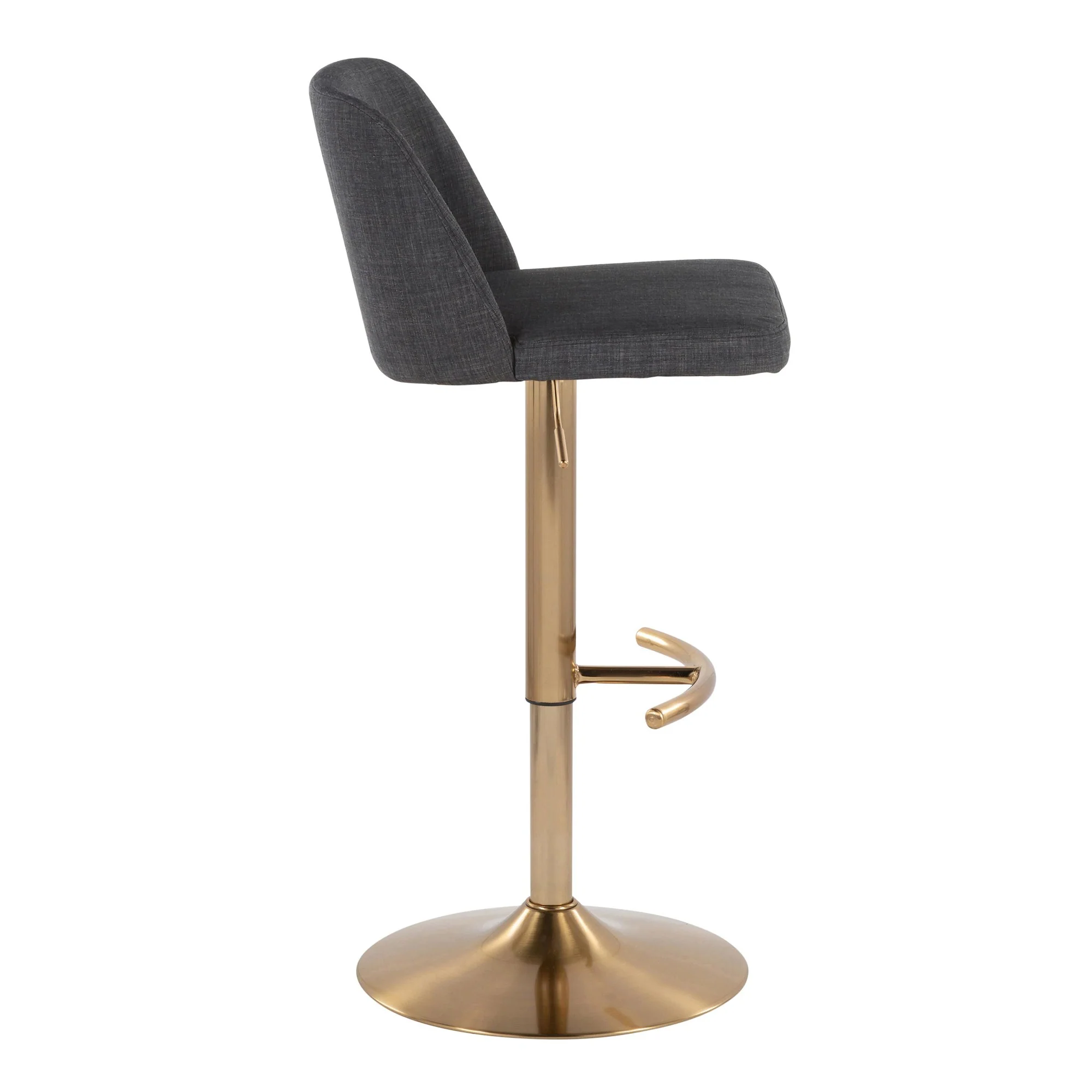 Toriano Adjustable Barstool - Set of 2 By LumiSource - BS-TRNOFB-RT2 AUBU2 - Image 11