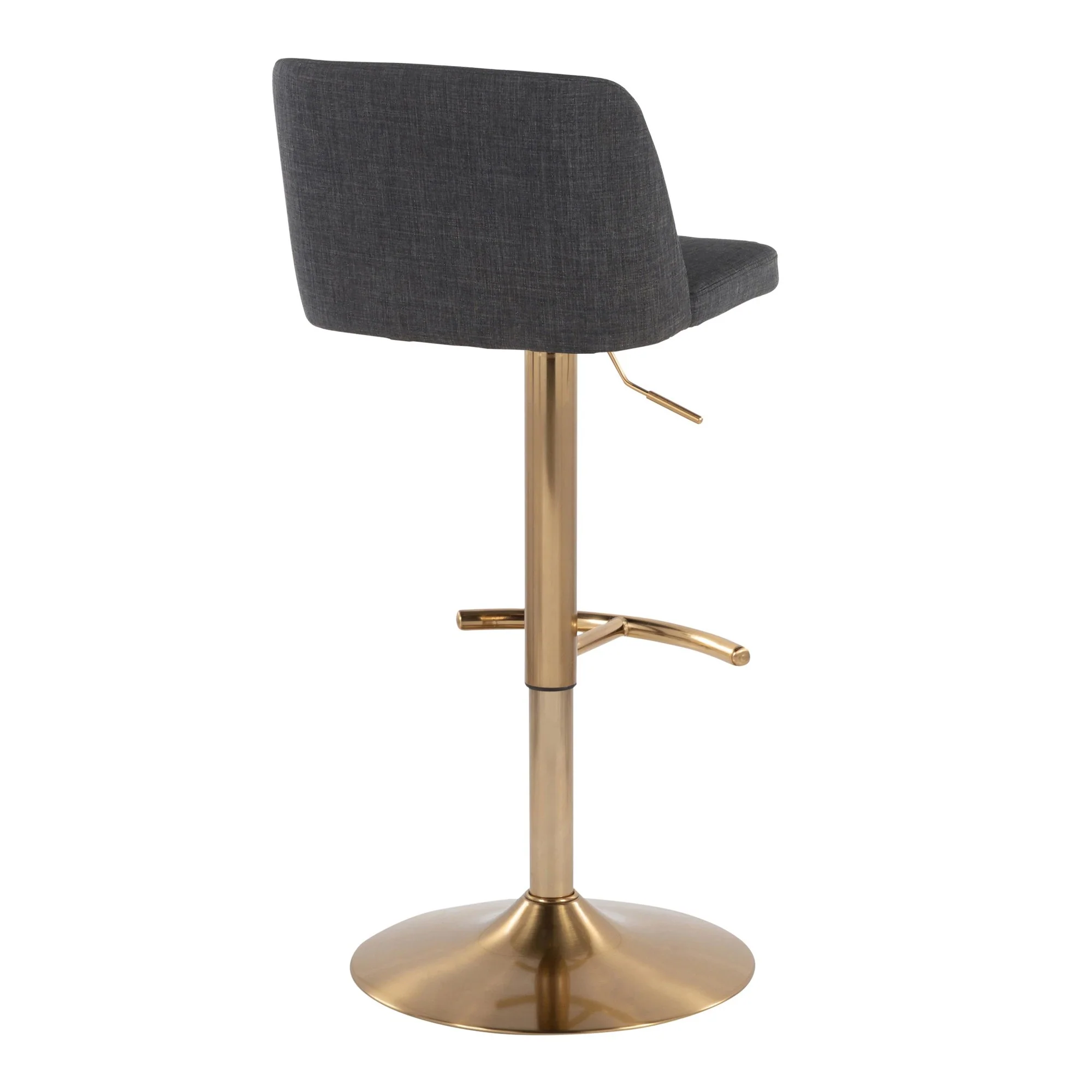 Toriano Adjustable Barstool - Set of 2 By LumiSource - BS-TRNOFB-RT2 AUBU2 - Image 12