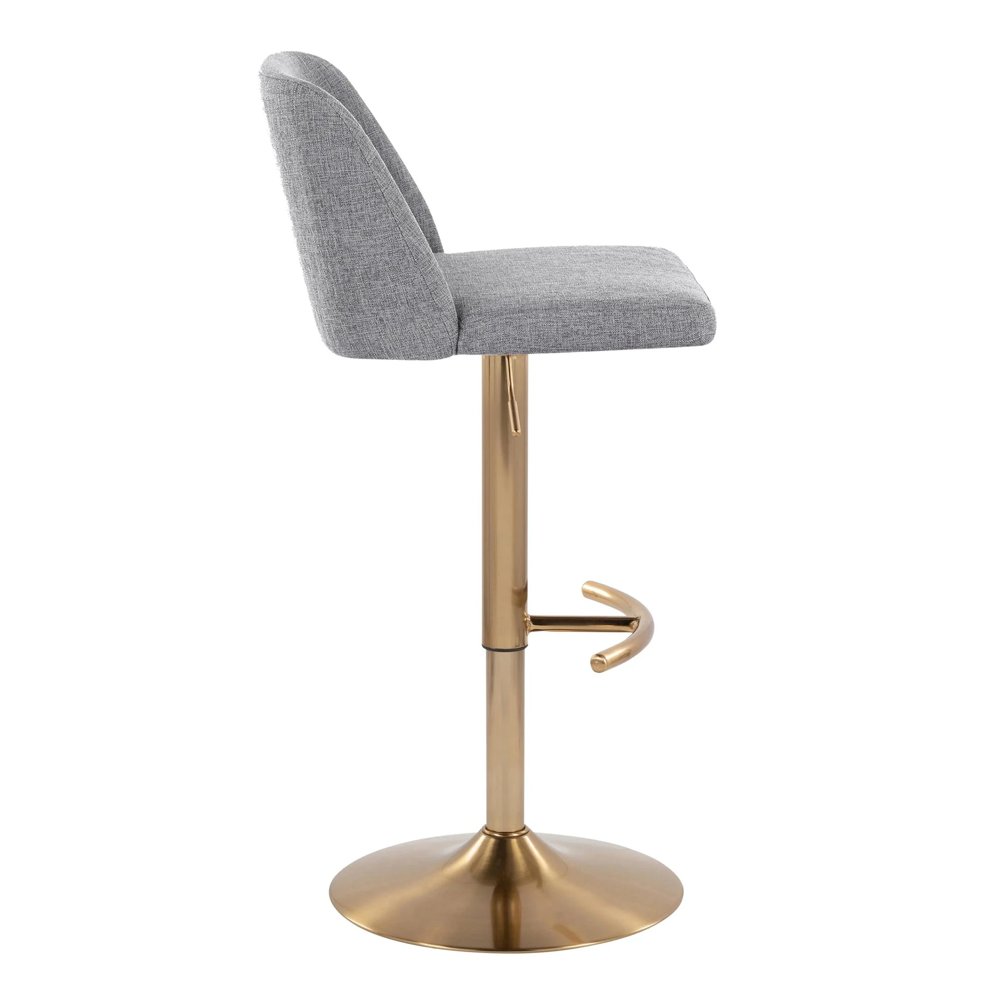 Toriano Adjustable Barstool - Set of 2 By LumiSource - BS-TRNOFB-RT2 AUBU2 - Image 18