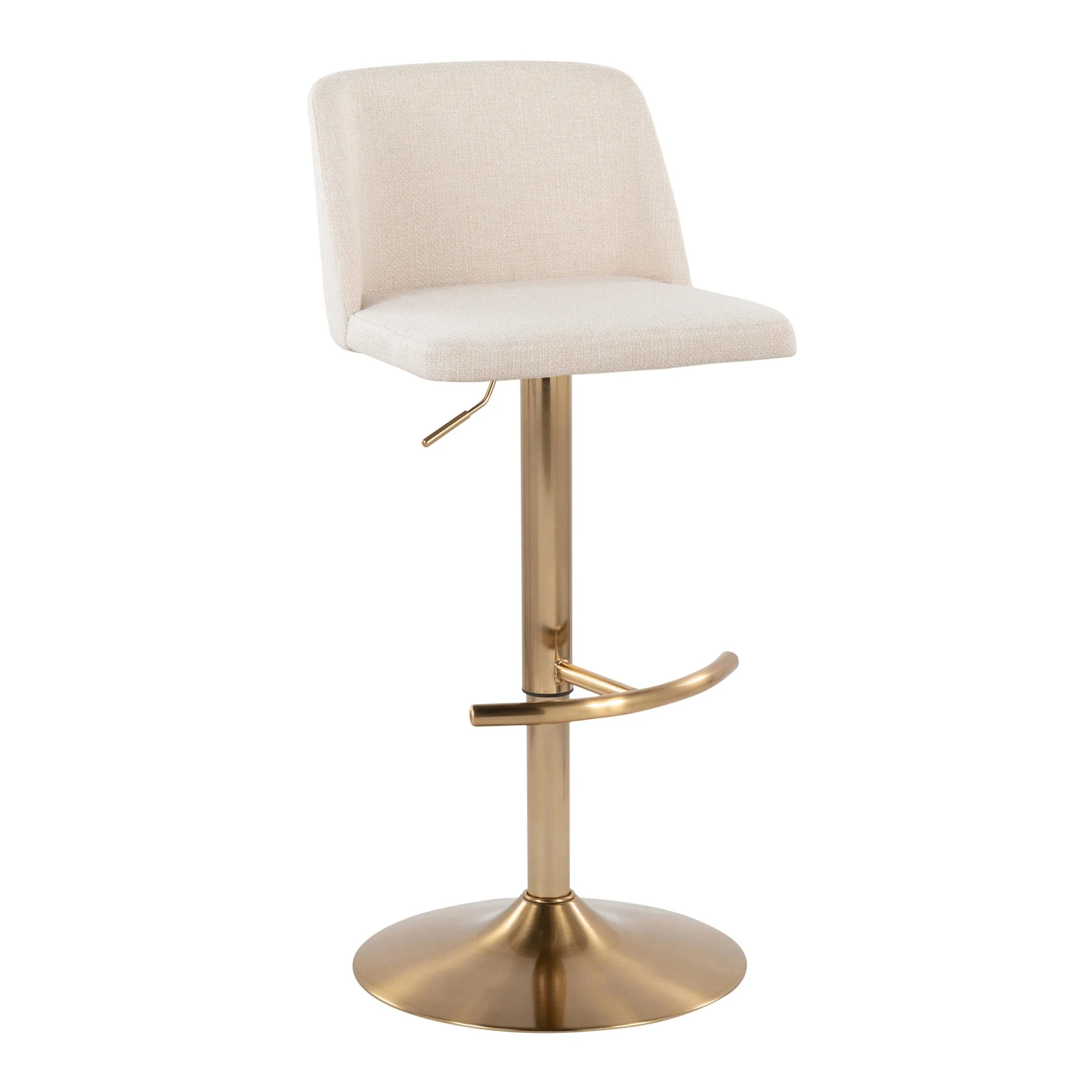 Toriano Adjustable Barstool - Set of 2 By LumiSource - BS-TRNOFB-RT2 AUBU2 - Image 24