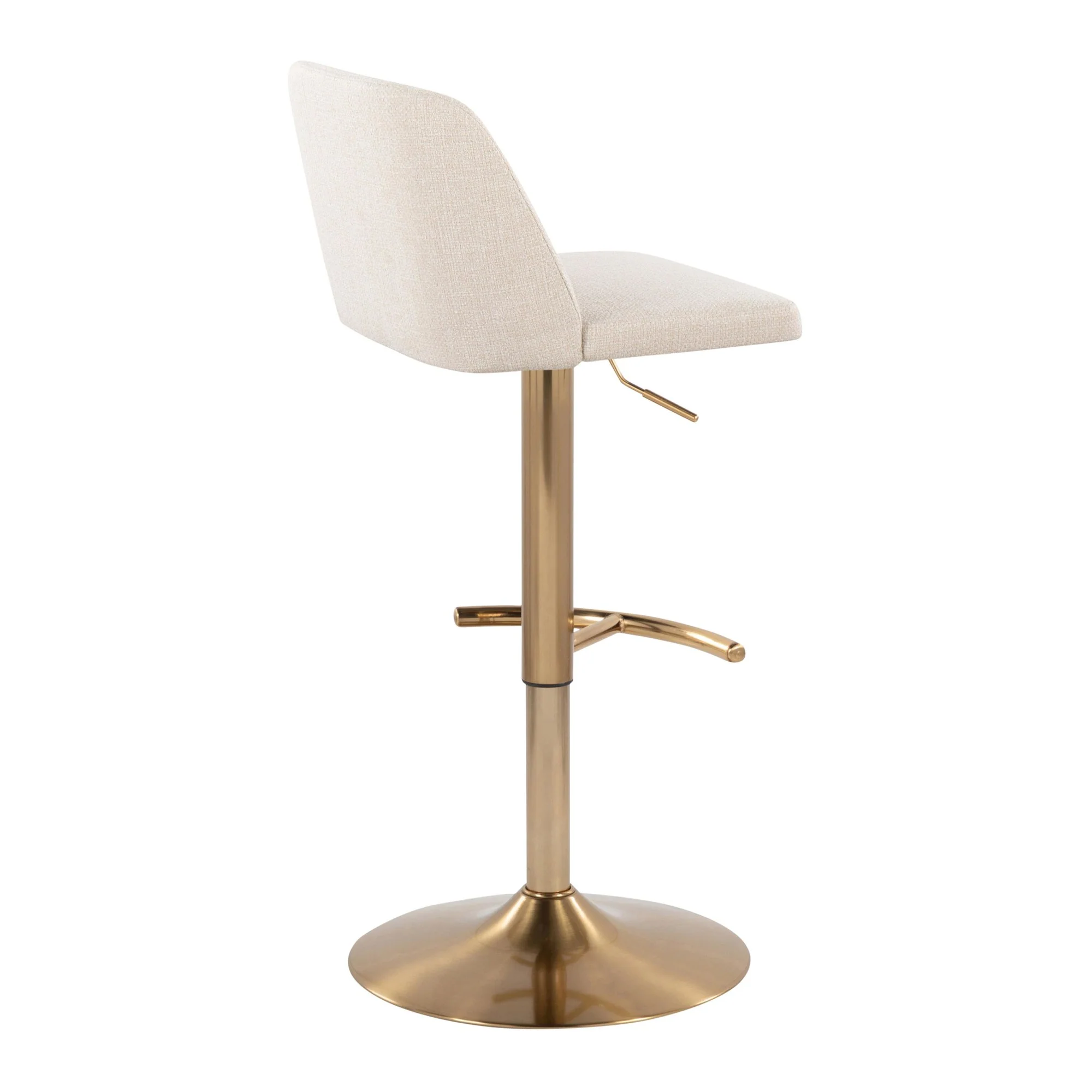 Toriano Adjustable Barstool - Set of 2 By LumiSource - BS-TRNOFB-RT2 AUBU2 - Image 26
