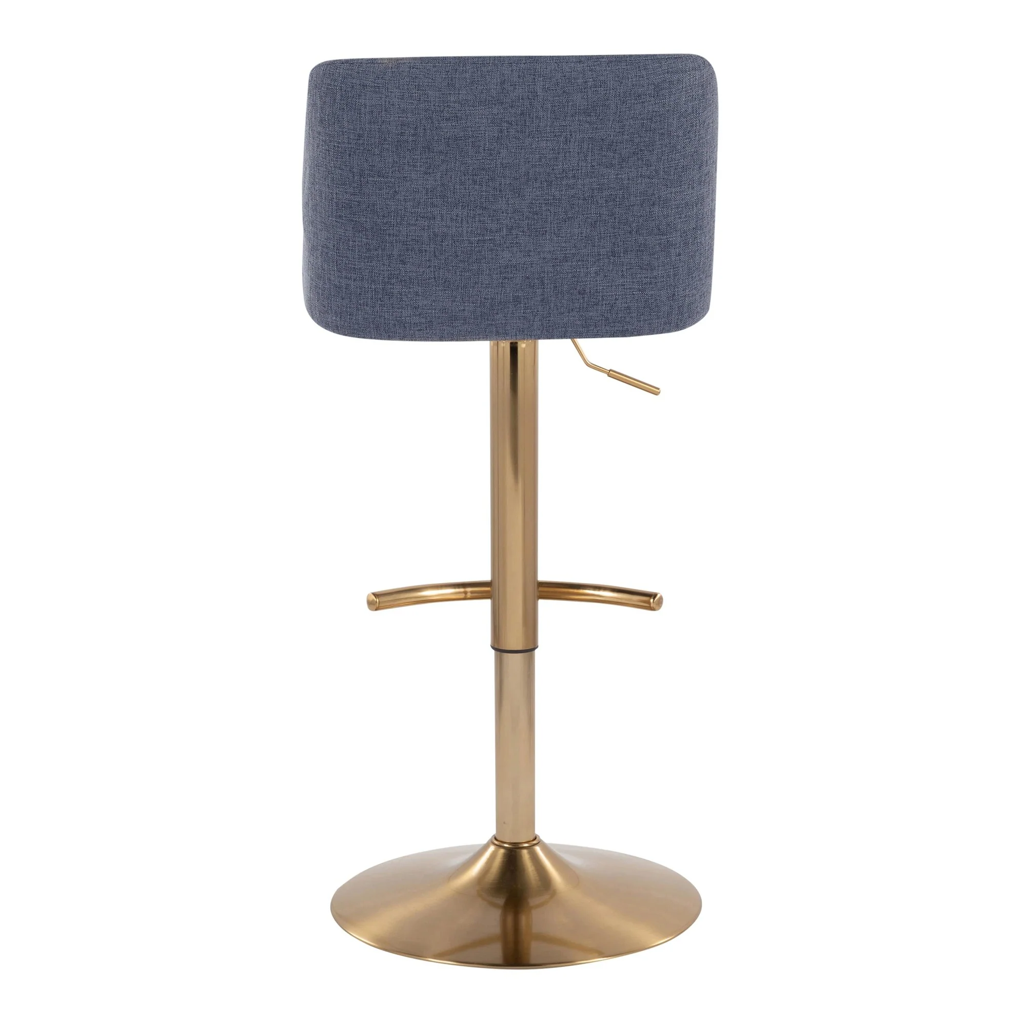 Toriano Adjustable Barstool - Set of 2 By LumiSource - BS-TRNOFB-RT2 AUBU2 - Image 7