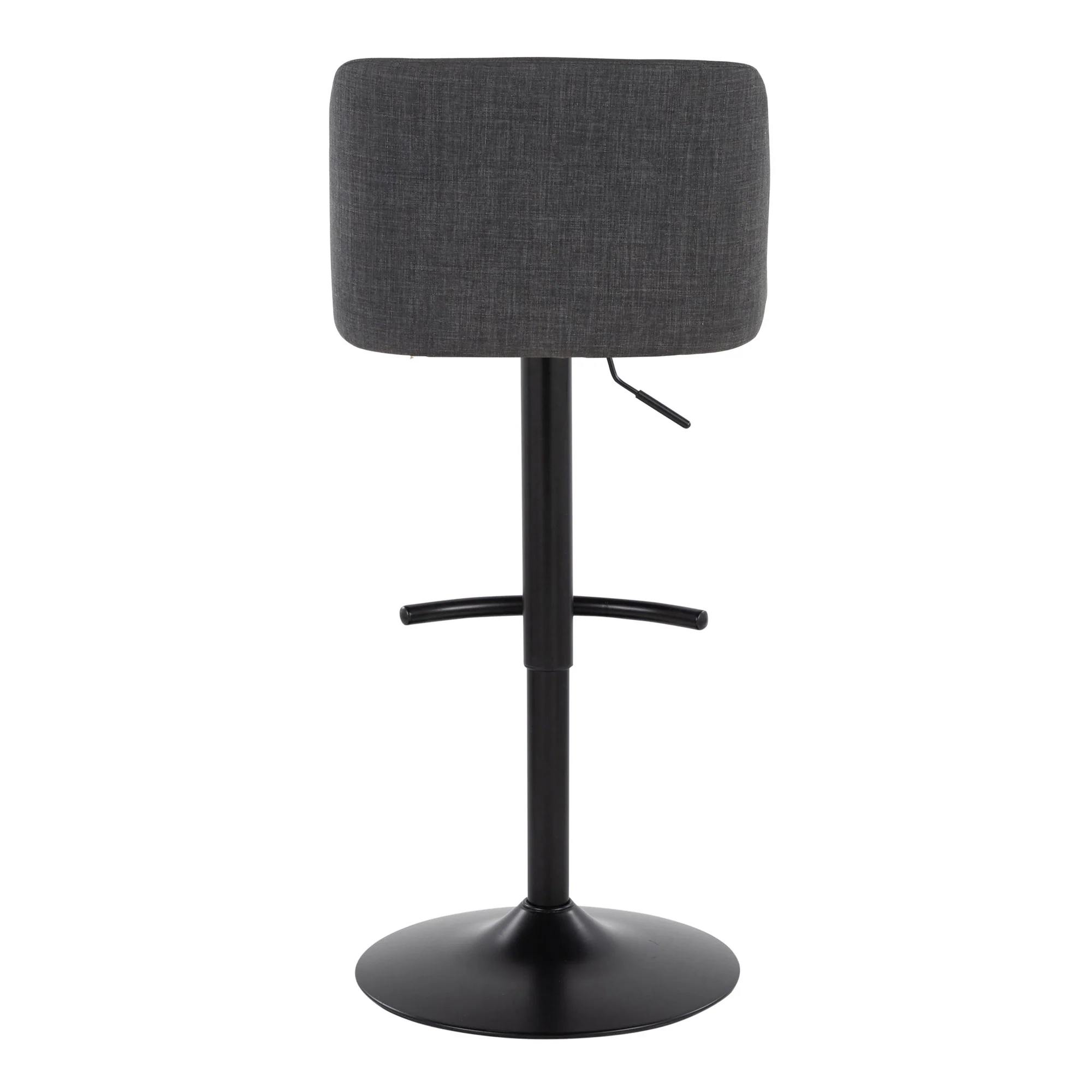 Toriano Adjustable Barstool - Set of 2 By LumiSource - BS-TRNOFB-RT2 BKBU2 - Image 14