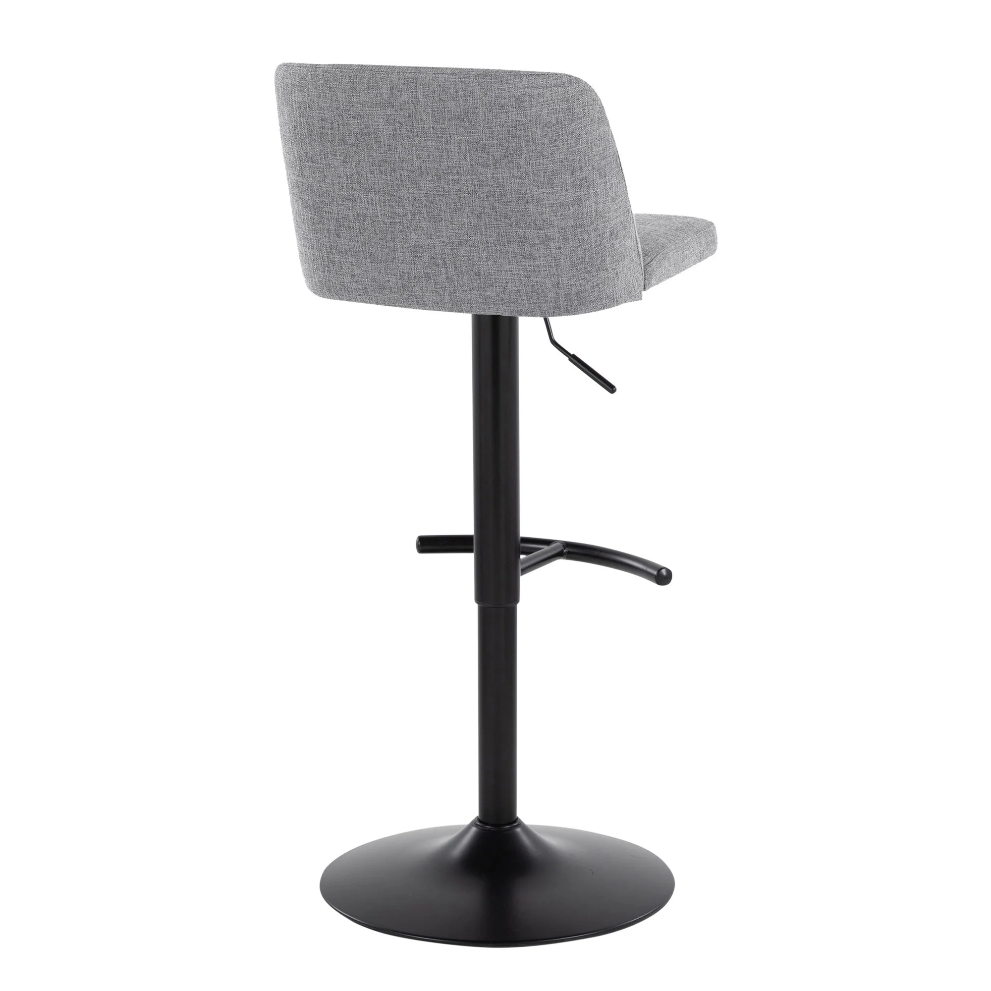 Toriano Adjustable Barstool - Set of 2 By LumiSource - BS-TRNOFB-RT2 BKBU2 - Image 19