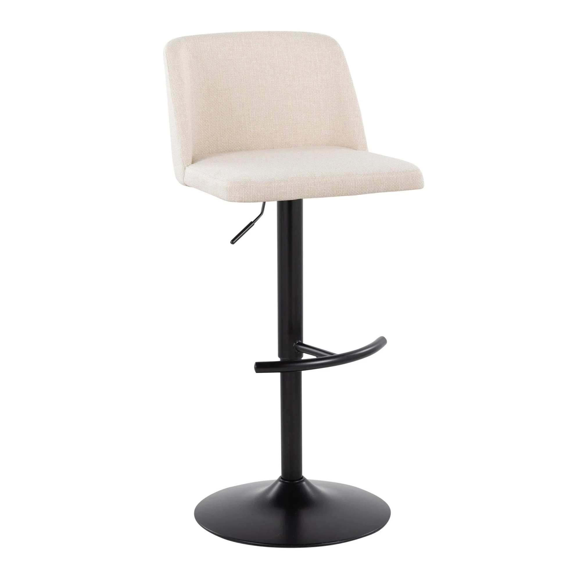 Toriano Adjustable Barstool - Set of 2 By LumiSource - BS-TRNOFB-RT2 BKBU2 - Image 24