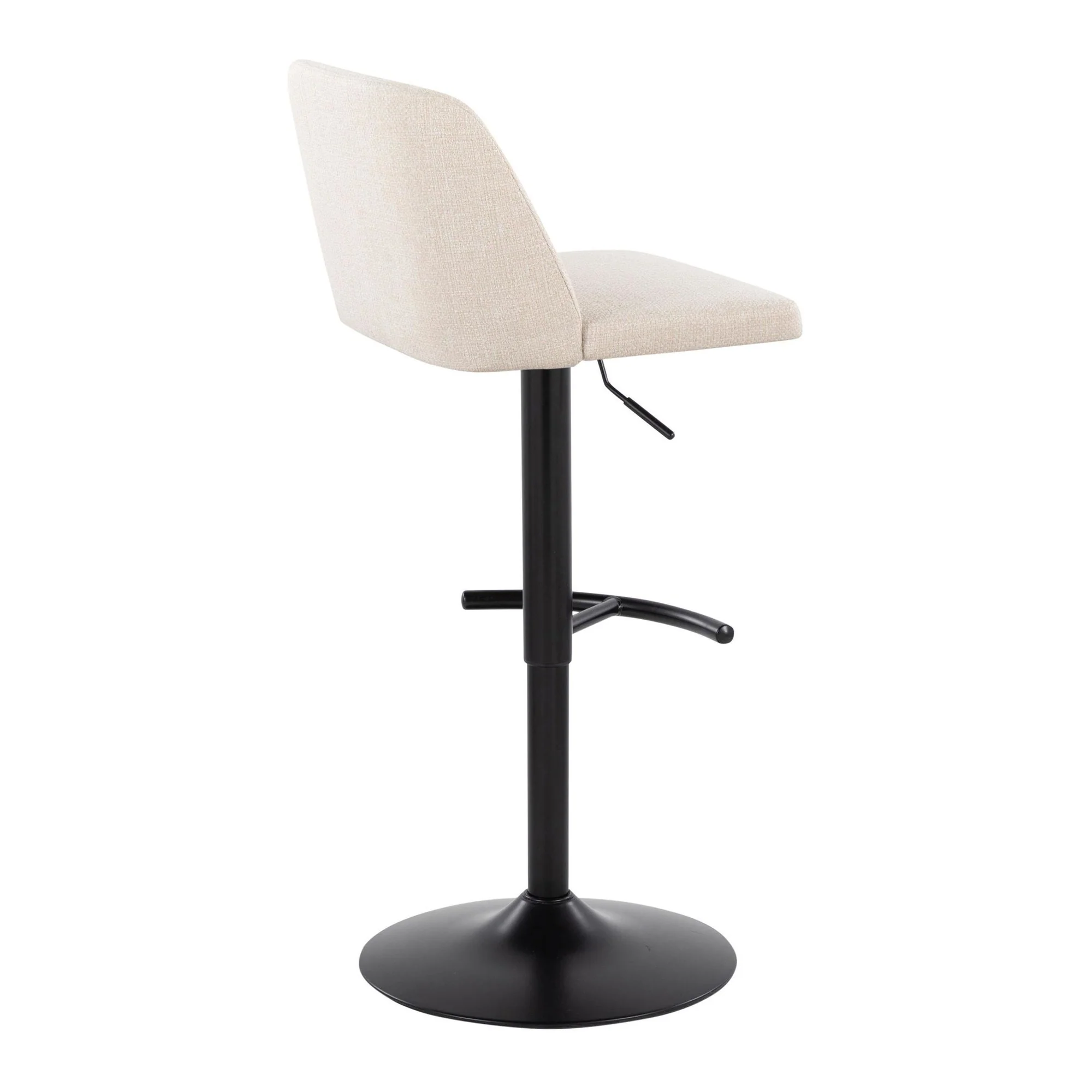 Toriano Adjustable Barstool - Set of 2 By LumiSource - BS-TRNOFB-RT2 BKBU2 - Image 26
