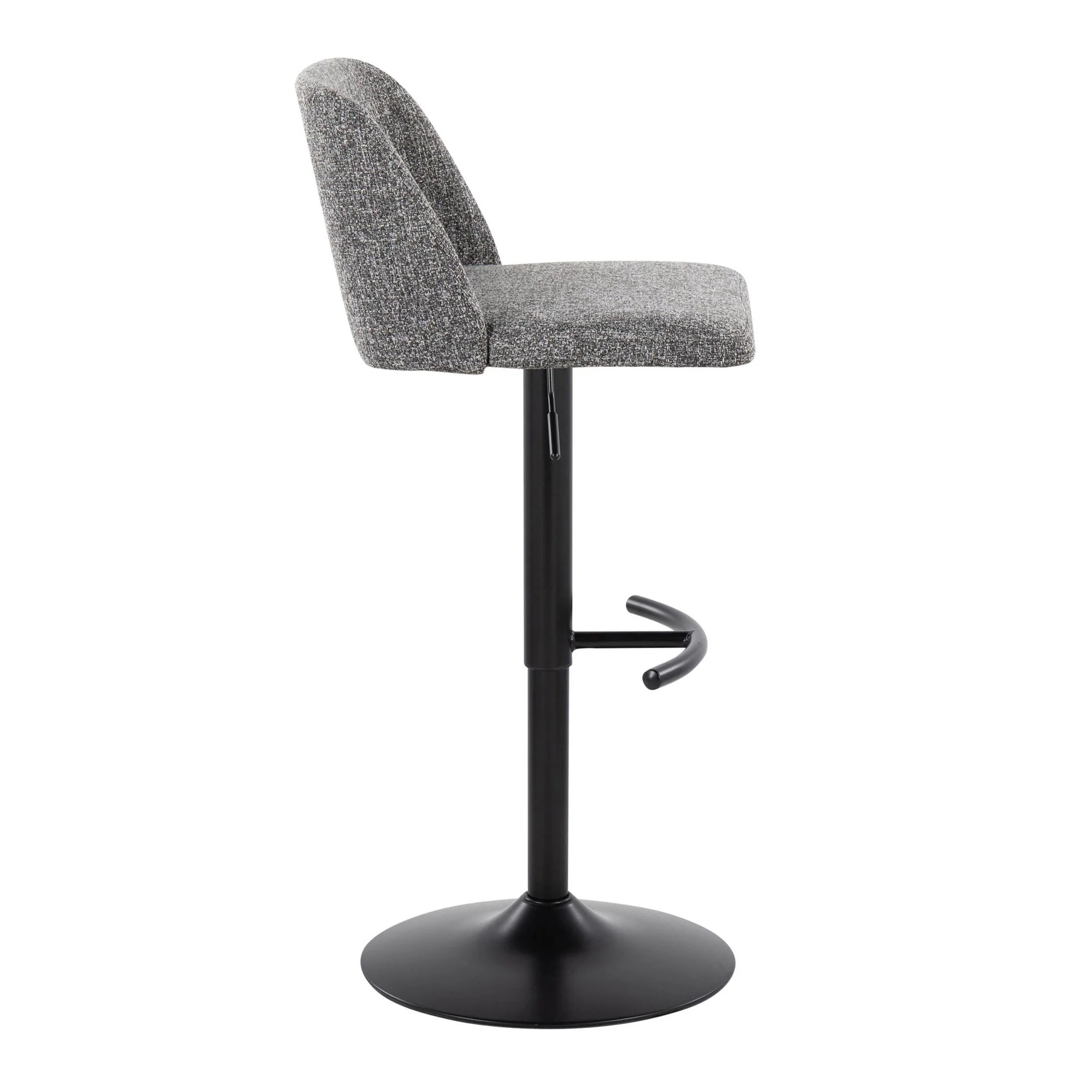 Toriano Adjustable Barstool - Set of 2 By LumiSource - BS-TRNOFB-RT2 BKBU2 - Image 32