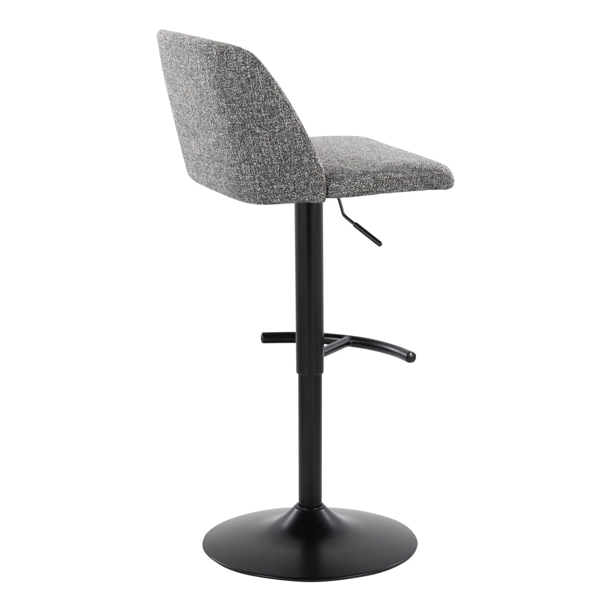 Toriano Adjustable Barstool - Set of 2 By LumiSource - BS-TRNOFB-RT2 BKBU2 - Image 33
