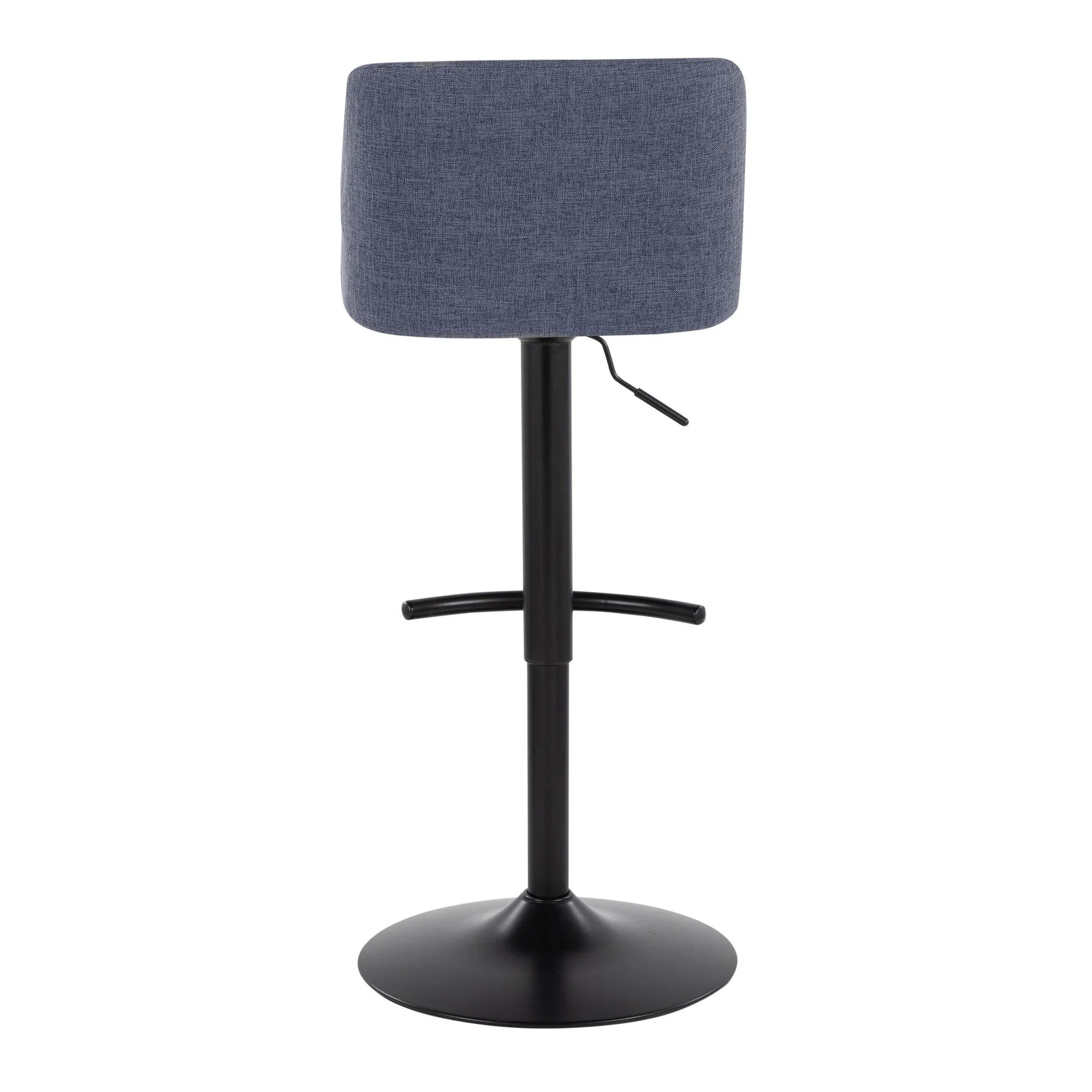 Toriano Adjustable Barstool - Set of 2 By LumiSource - BS-TRNOFB-RT2 BKBU2 - Image 7