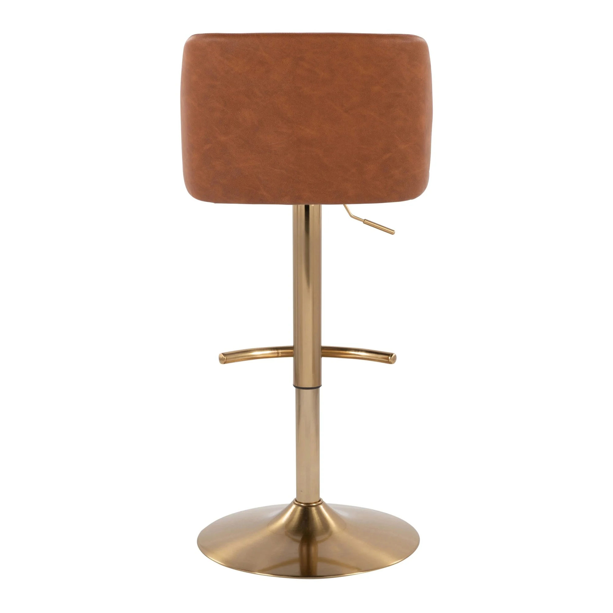Toriano Adjustable Barstool - Set of 2 By LumiSource - BS-TRNOPU-RT2 AUBK2 - Image 14