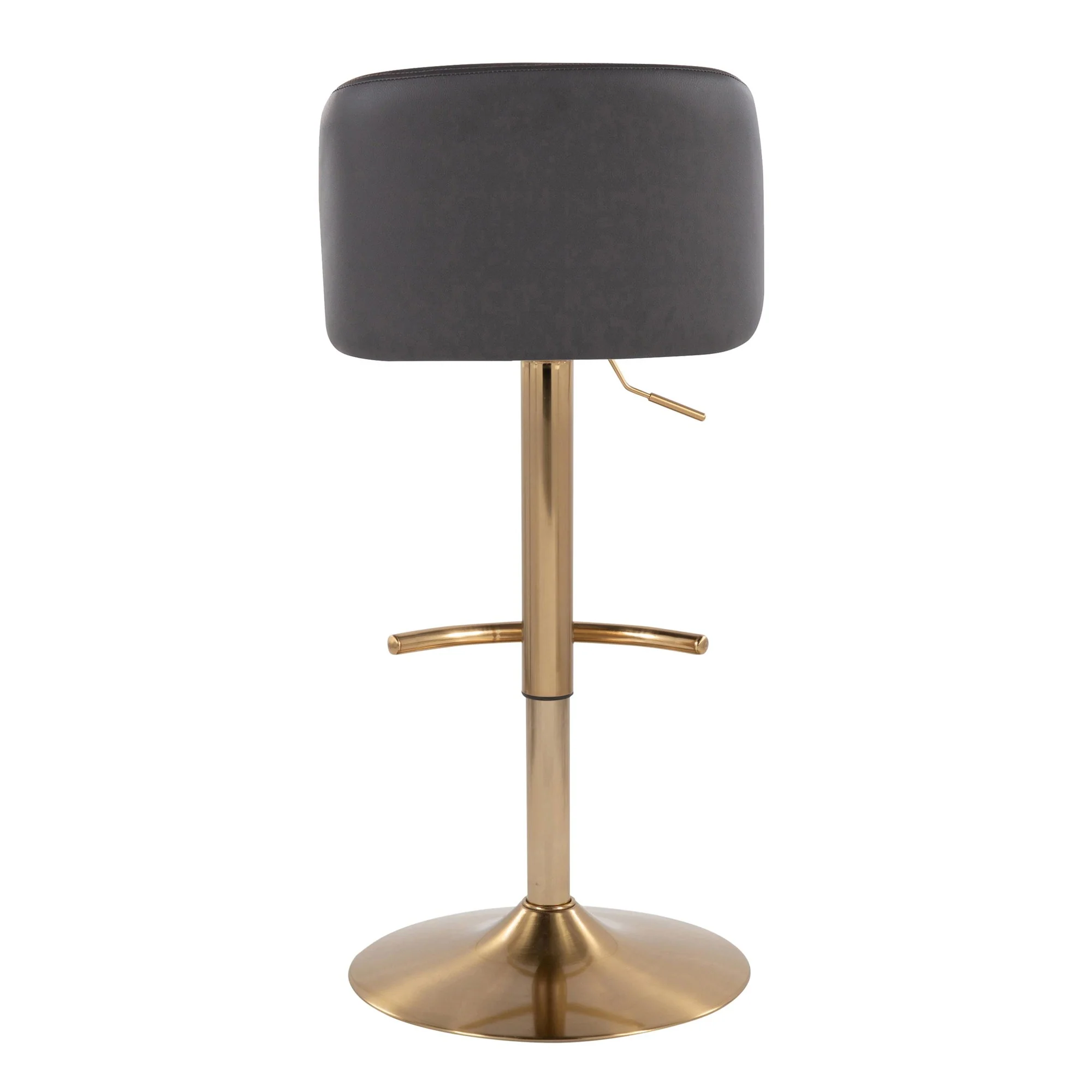Toriano Adjustable Barstool - Set of 2 By LumiSource - BS-TRNOPU-RT2 AUBK2 - Image 21