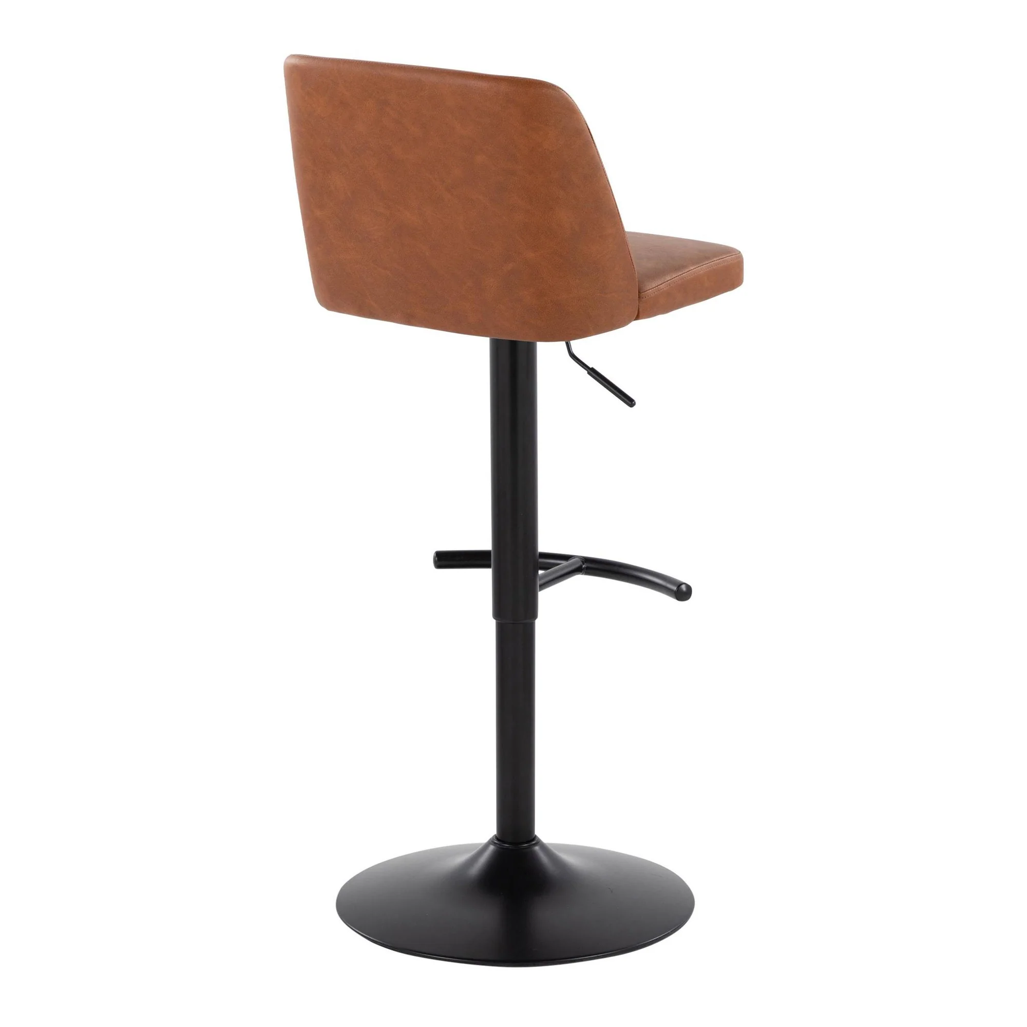 Toriano Adjustable Barstool - Set of 2 By LumiSource - BS-TRNOPU-RT2 AUBK2 - Image 26
