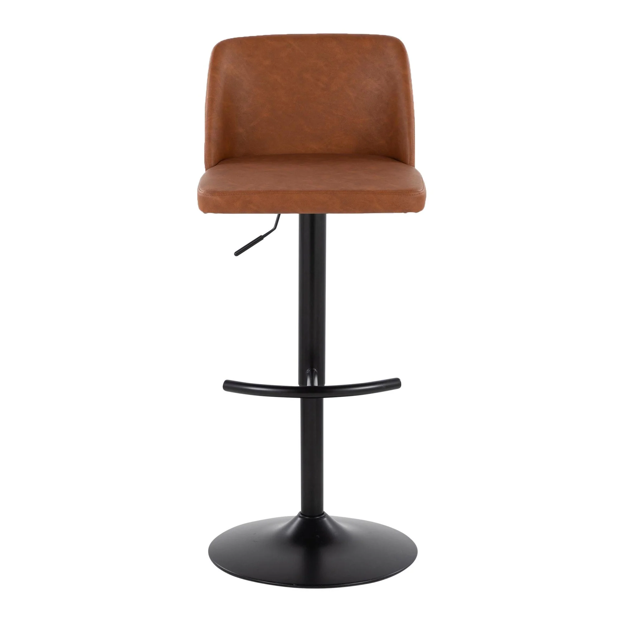 Toriano Adjustable Barstool - Set of 2 By LumiSource - BS-TRNOPU-RT2 AUBK2 - Image 27