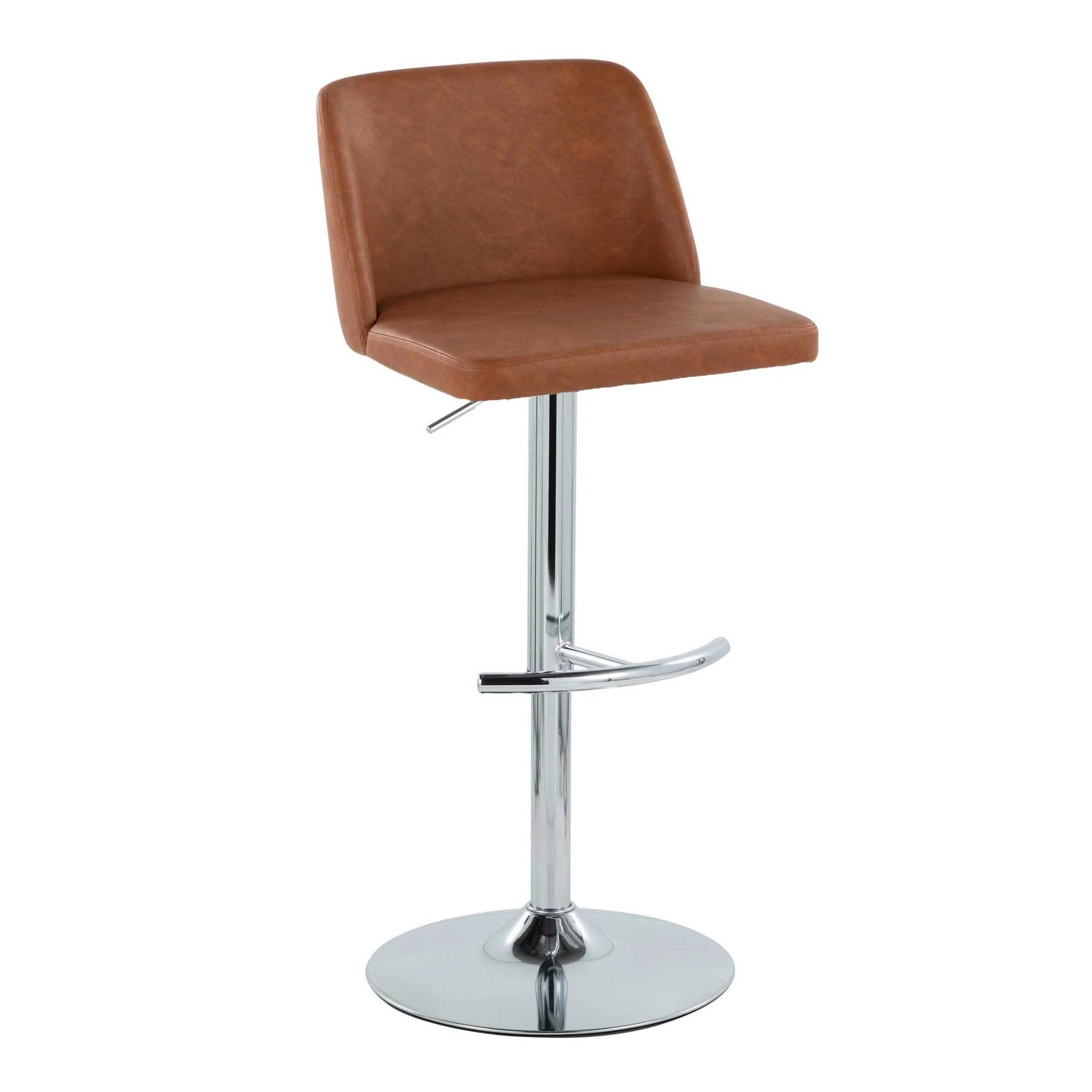 Toriano Adjustable Barstool - Set of 2 By LumiSource - BS-TRNOPU-RT2 AUBK2 - Image 31