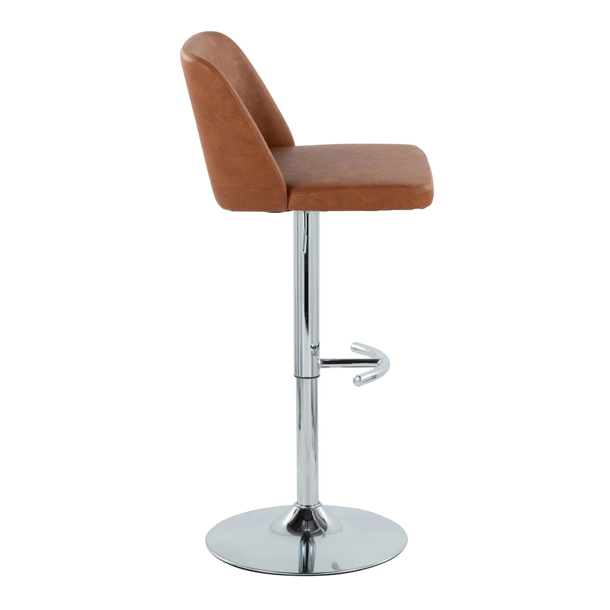 Toriano Adjustable Barstool - Set of 2 By LumiSource - BS-TRNOPU-RT2 AUBK2 - Image 32