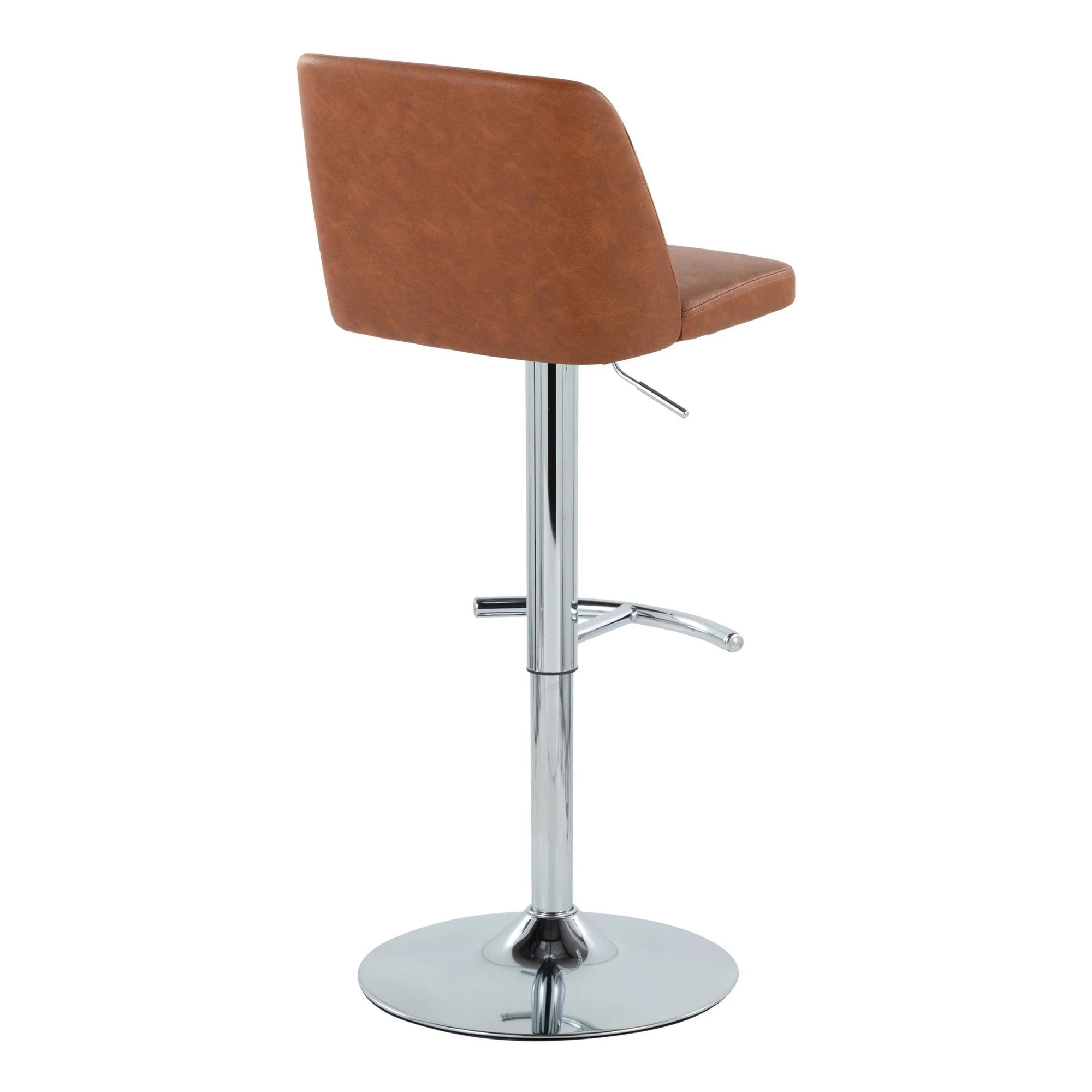 Toriano Adjustable Barstool - Set of 2 By LumiSource - BS-TRNOPU-RT2 AUBK2 - Image 33