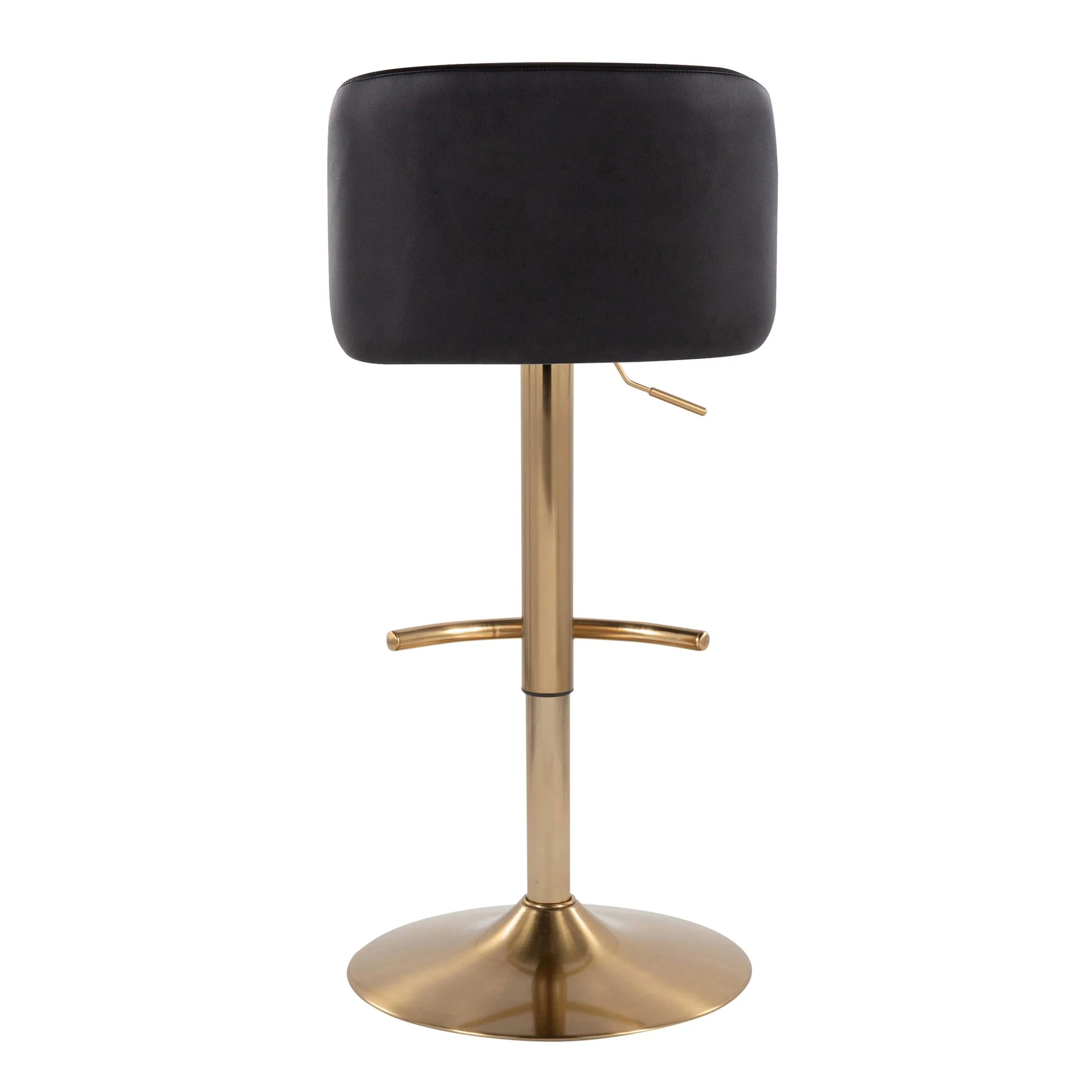 Toriano Adjustable Barstool - Set of 2 By LumiSource - BS-TRNOPU-RT2 AUBK2 - Image 7