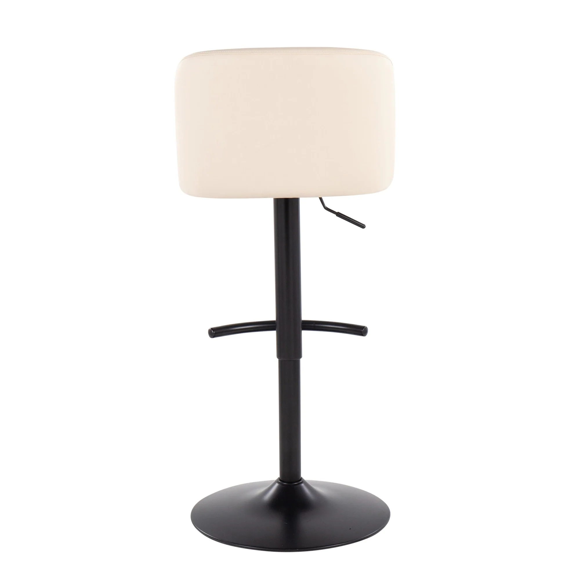 Toriano Adjustable Bar Stool - Set of 2 Black By LumiSource - BS-TORIANOPU-RT2 BKBK2 - Image 16