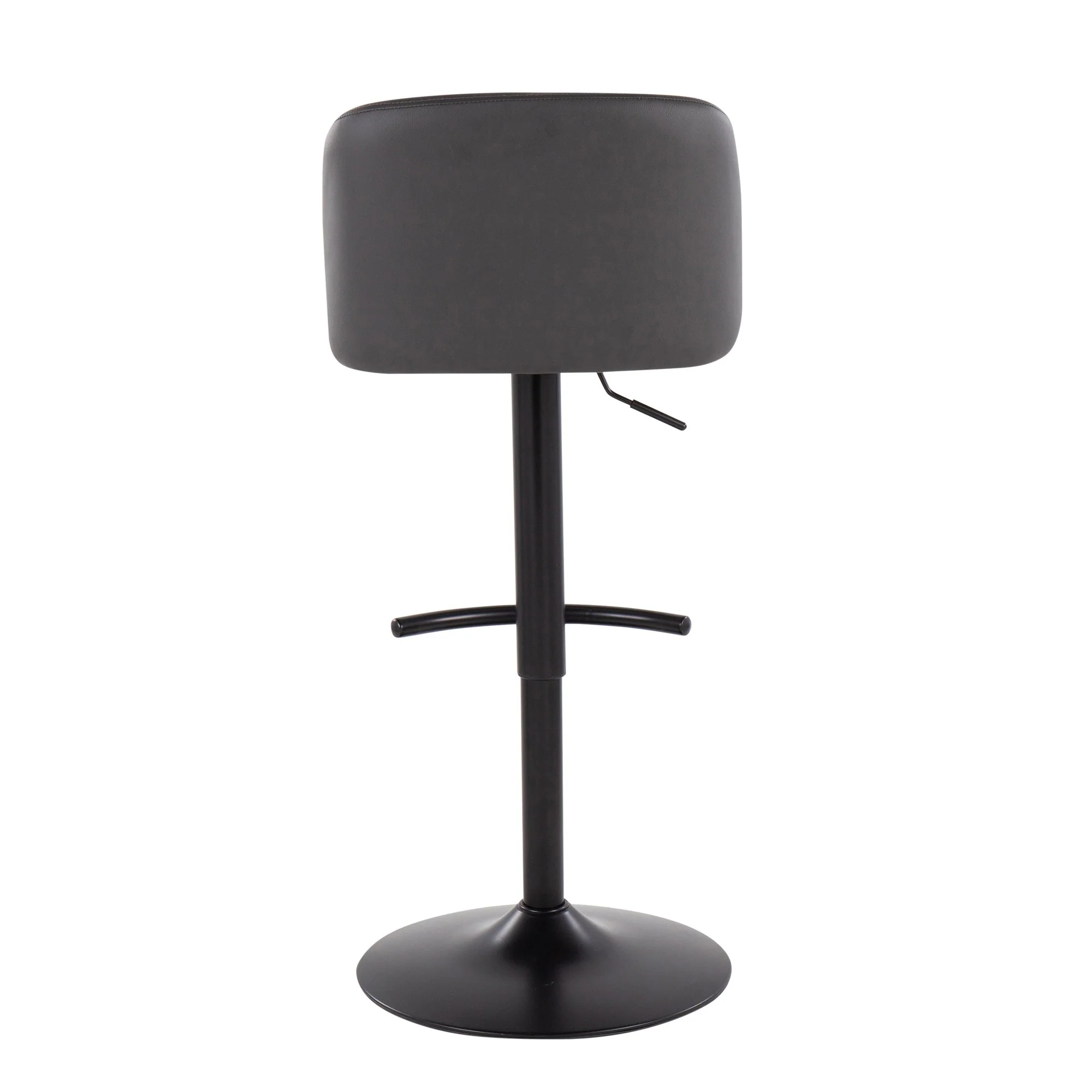 Toriano Adjustable Bar Stool - Set of 2 Black By LumiSource - BS-TORIANOPU-RT2 BKBK2 - Image 24