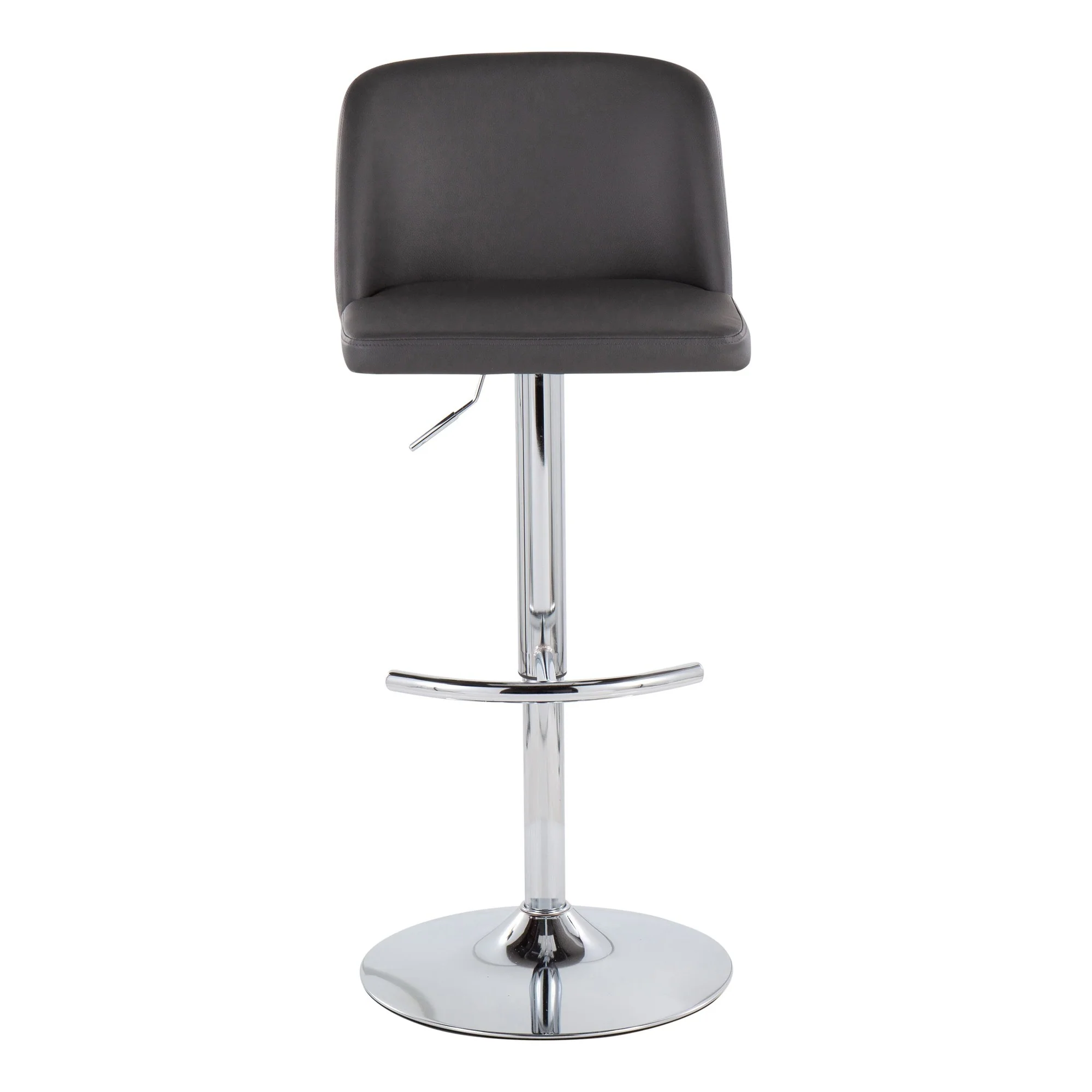 Toriano Adjustable Bar Stool - Set of 2 Black By LumiSource - BS-TORIANOPU-RT2 CHRMBK2 - Image 20