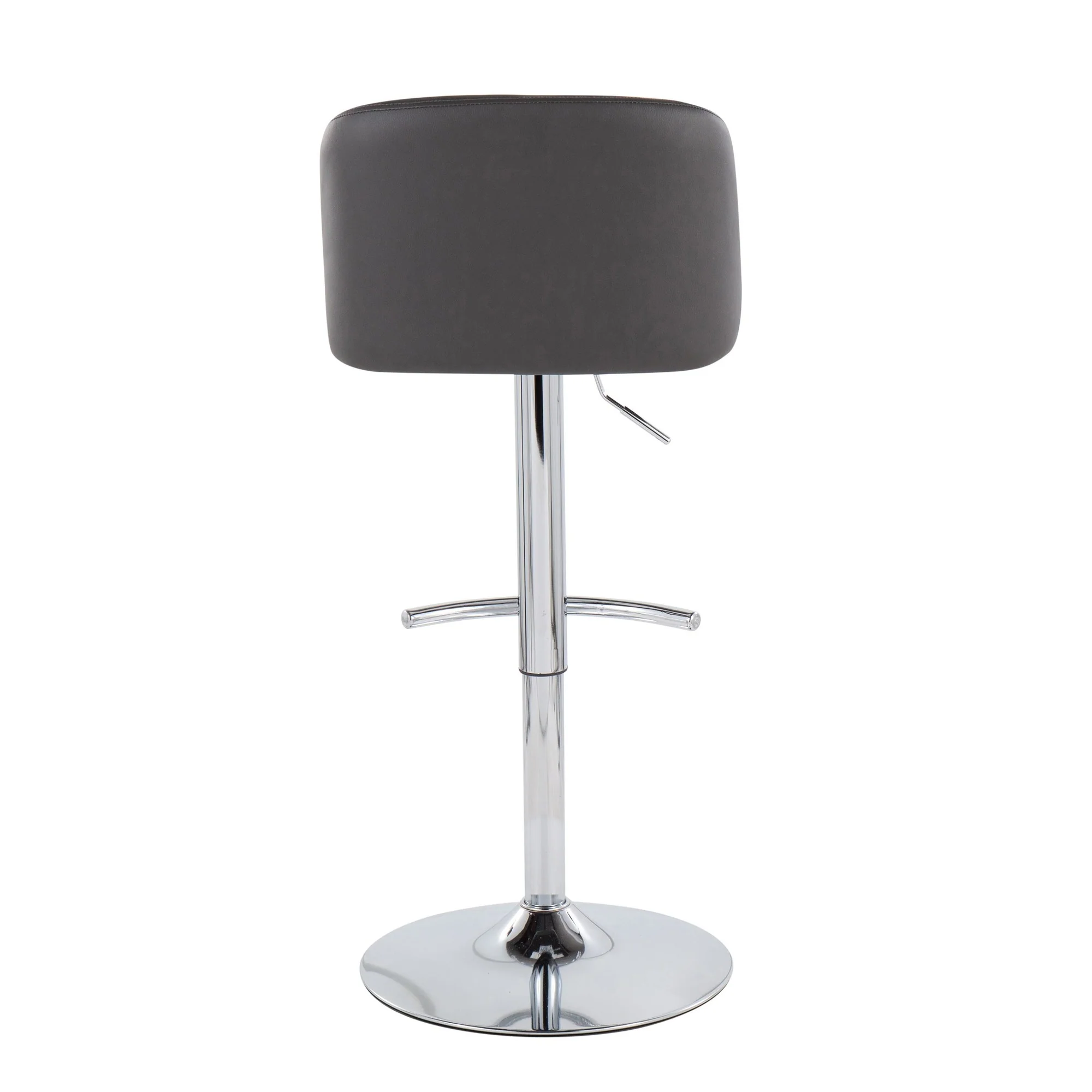 Toriano Adjustable Bar Stool - Set of 2 Black By LumiSource - BS-TORIANOPU-RT2 CHRMBK2 - Image 27