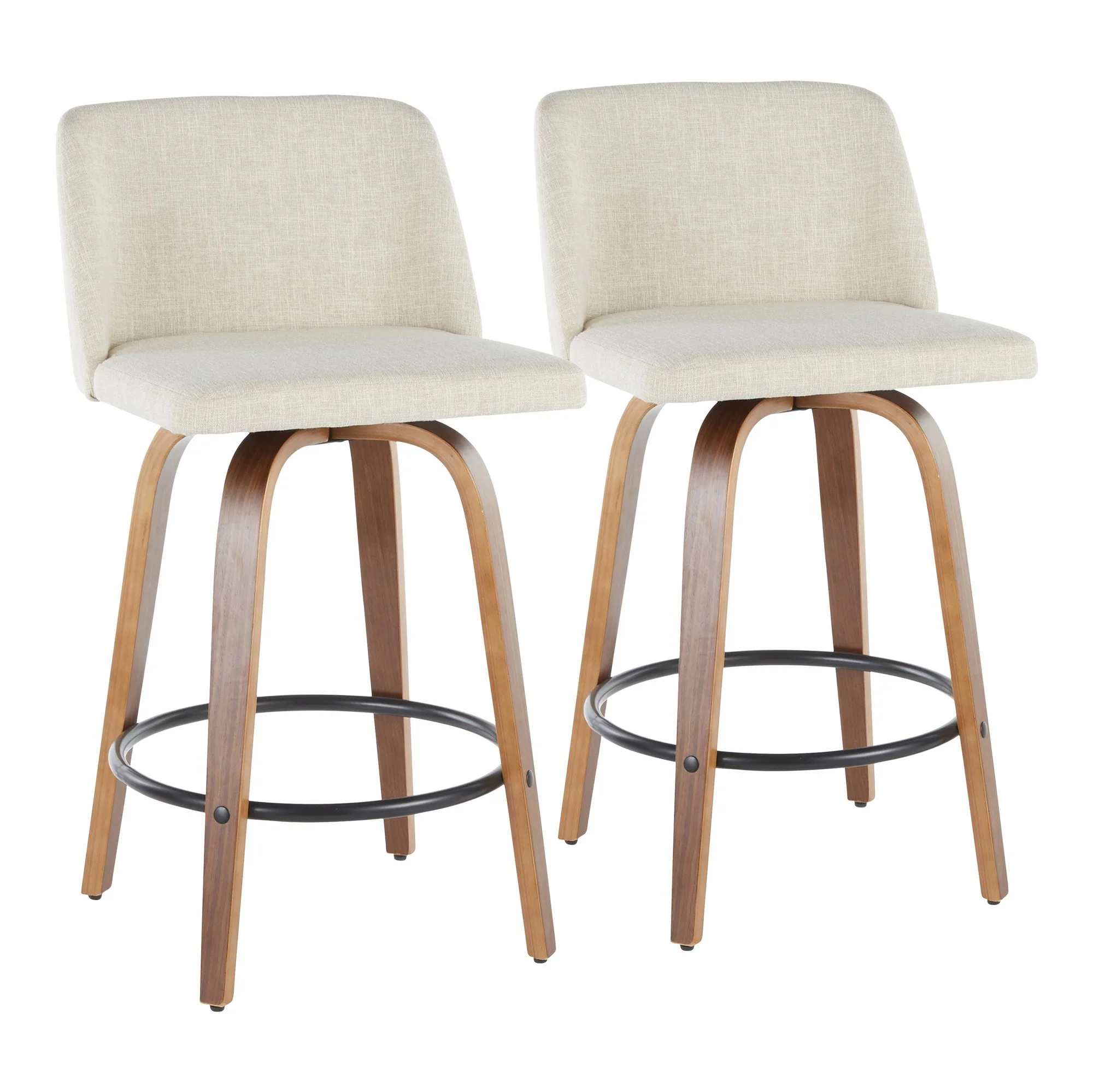 Toriano Counter Stool - Set of 2 Blue By LumiSource - B26-TRNO2Q WLBU2 - Image 22