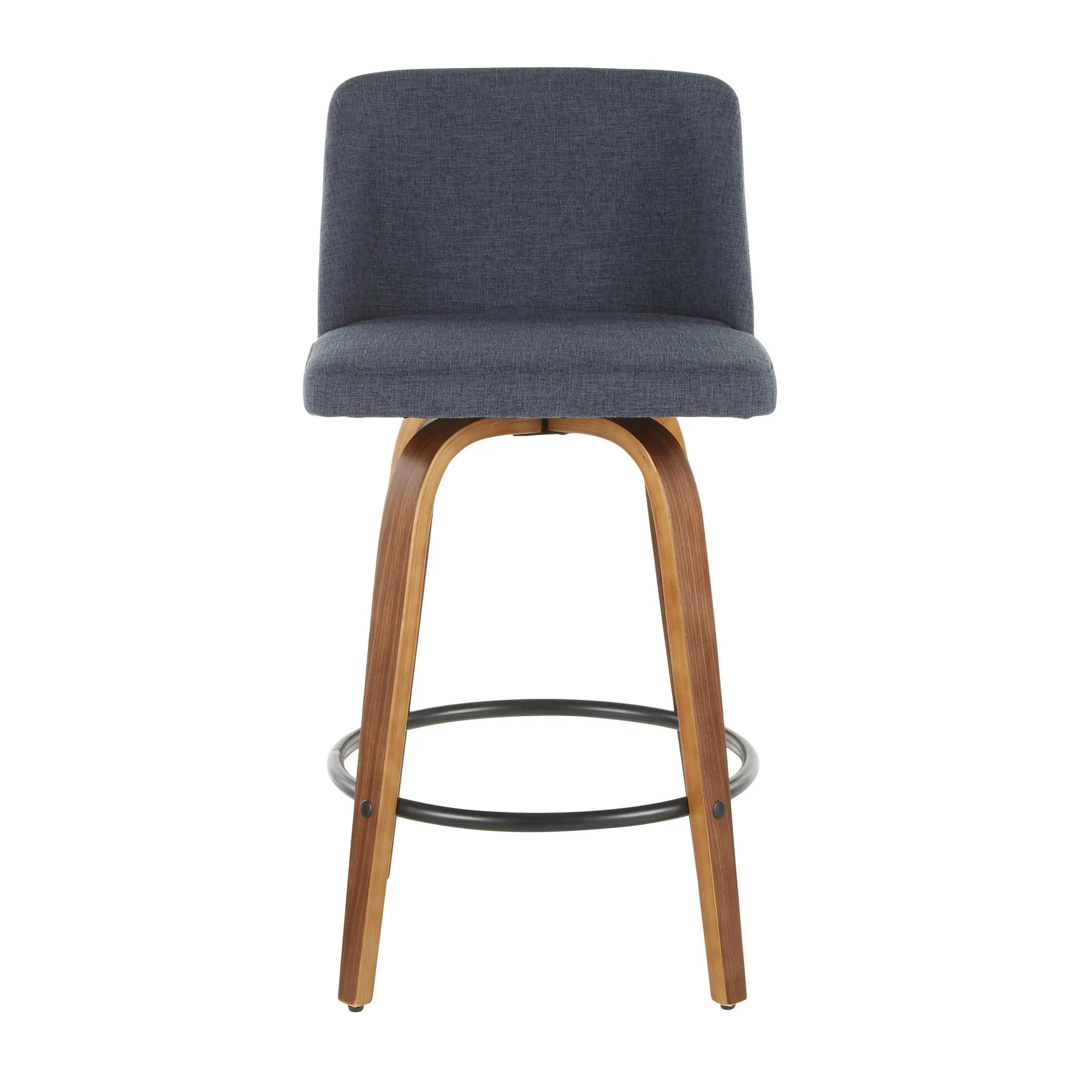 Toriano Counter Stool - Set of 2 Blue By LumiSource - B26-TRNO2Q WLBU2 - Image 3