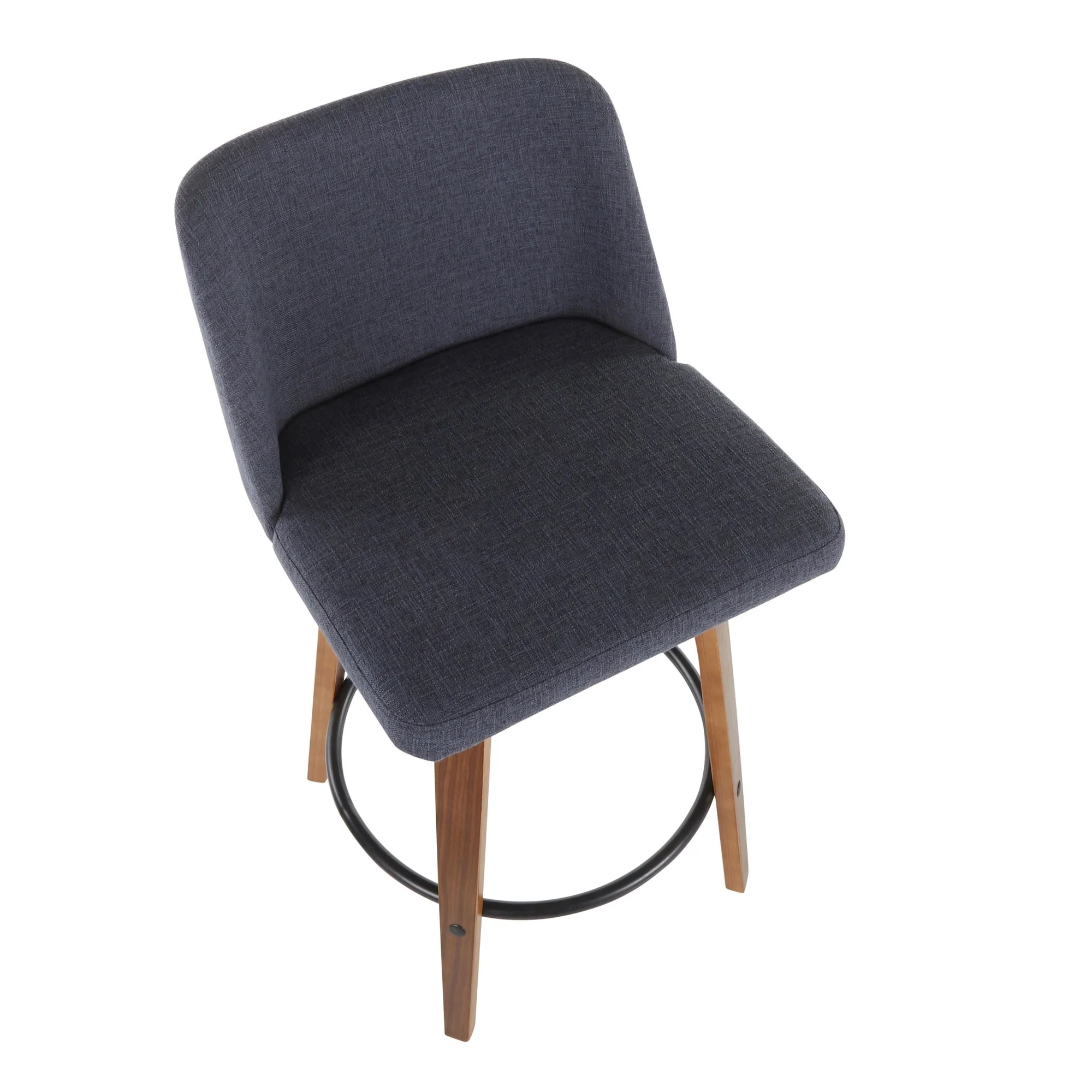 Toriano Counter Stool - Set of 2 Blue By LumiSource - B26-TRNO2Q WLBU2 - Image 4