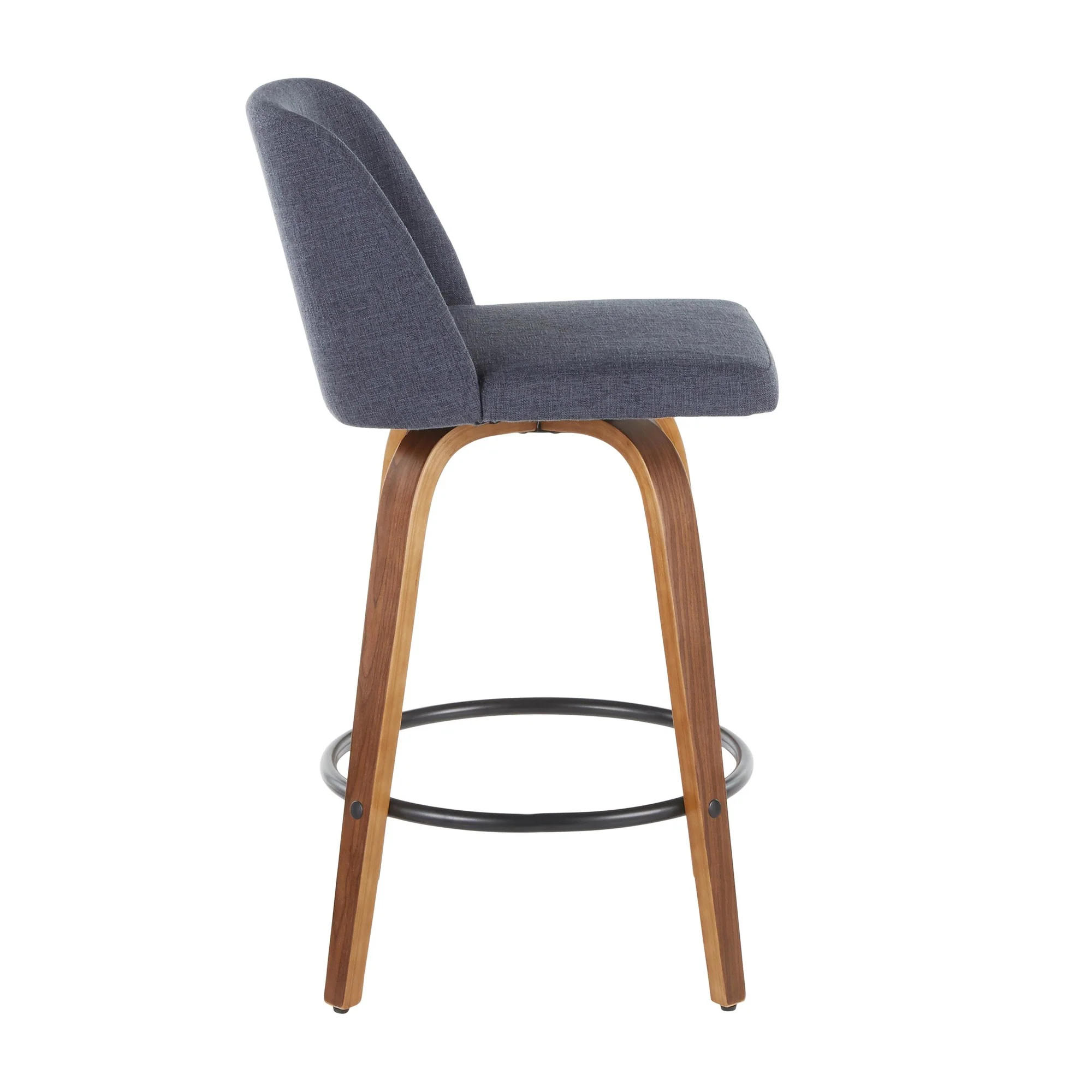 Toriano Counter Stool - Set of 2 Blue By LumiSource - B26-TRNO2Q WLBU2 - Image 9
