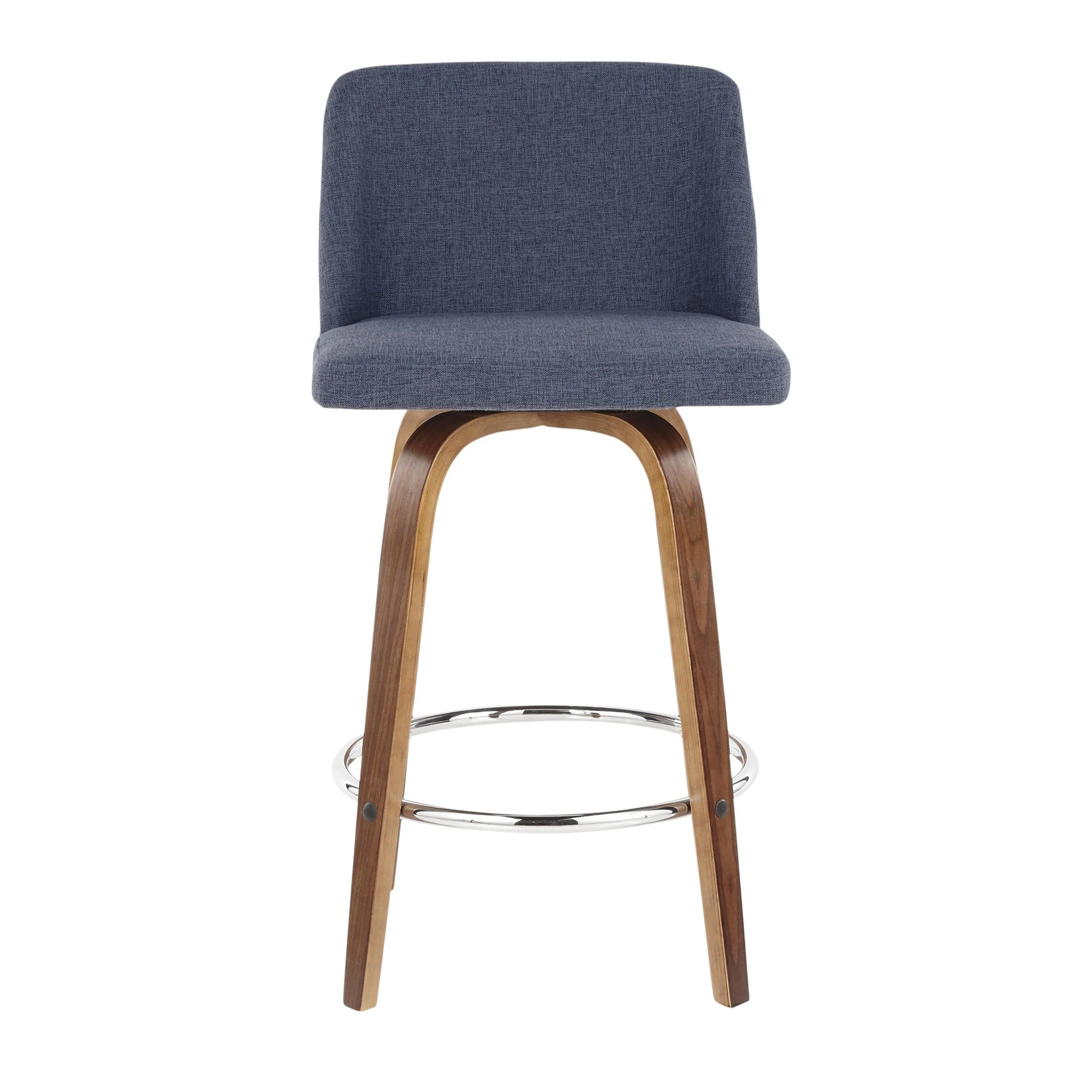 Toriano Counter Stool - Set of 2 Blue By LumiSource - B26-TRNO2R WLBU2 - Image 3