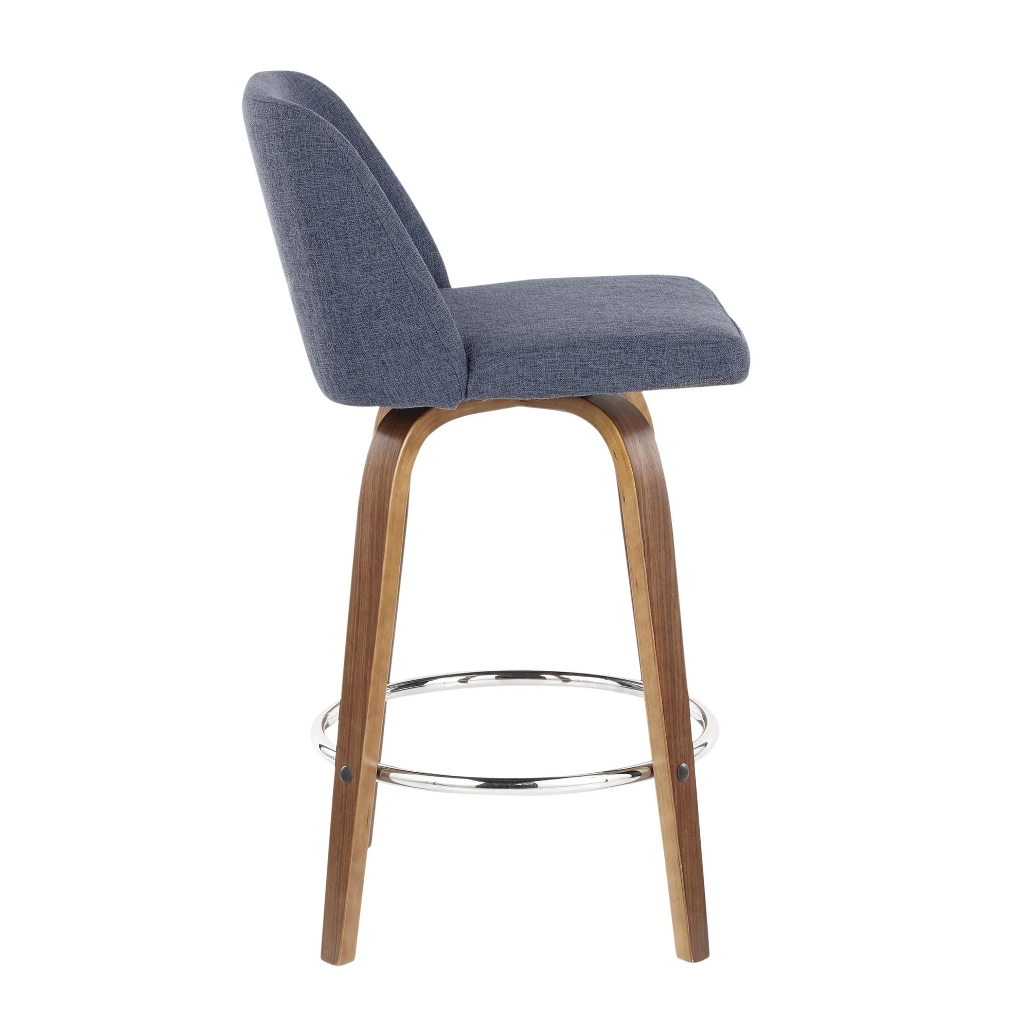 Toriano Counter Stool - Set of 2 Blue By LumiSource - B26-TRNO2R WLBU2 - Image 9