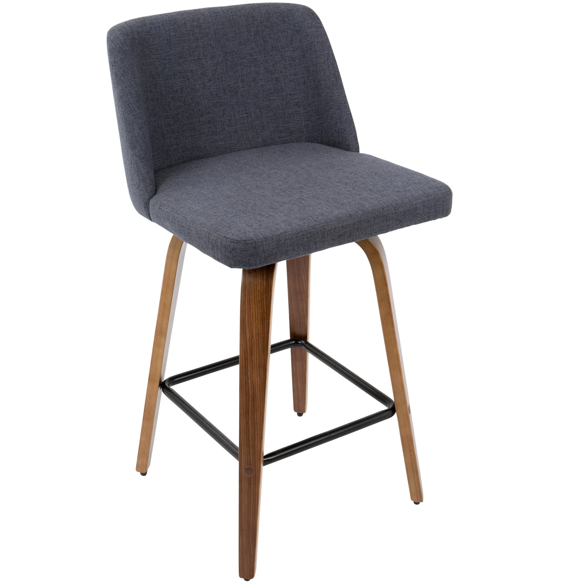 Toriano Counter Stool - Set of 2 Blue By LumiSource - B26-TRNO2X WLBU2 - Image 6