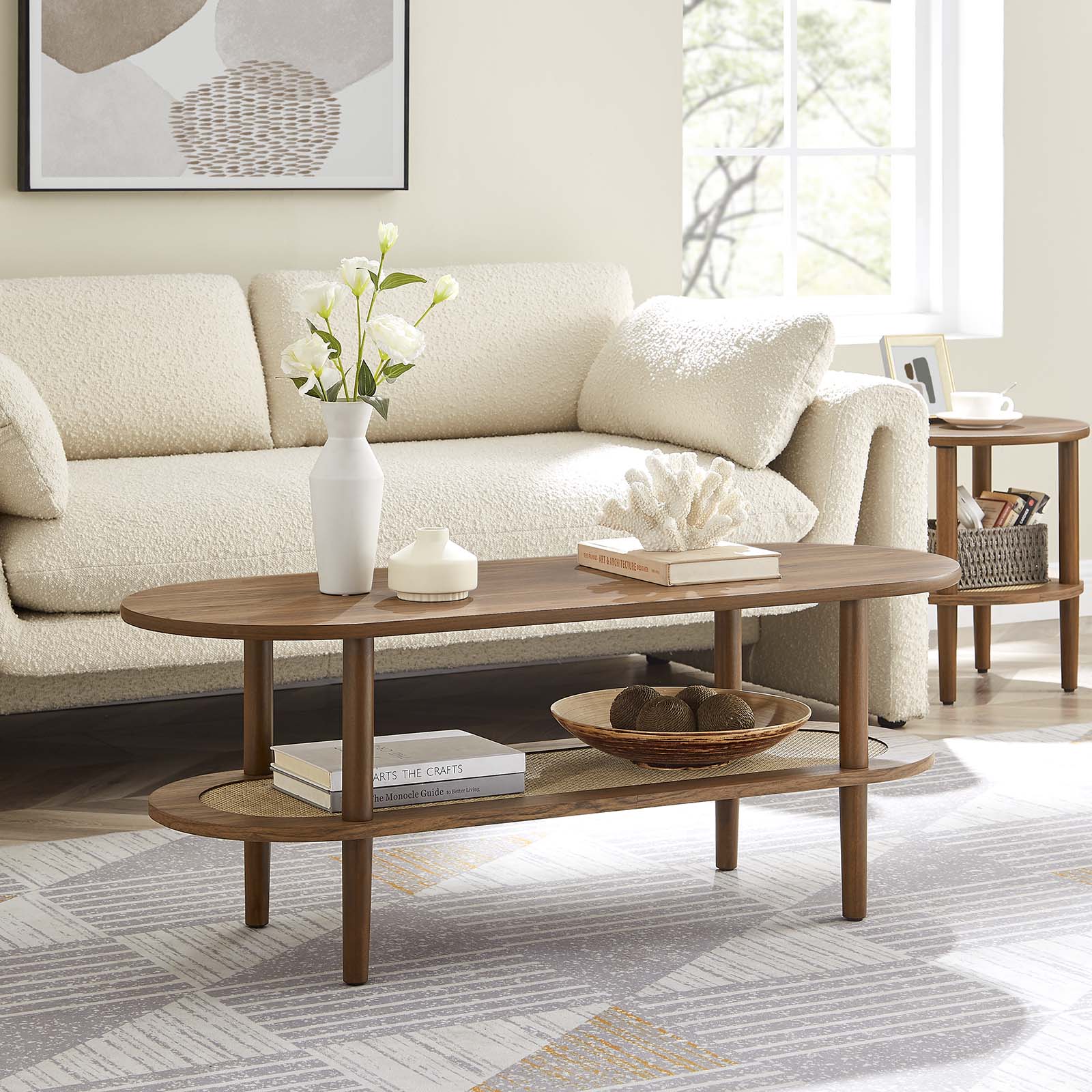 Torus Oval Coffee Table By Modway - EEI-6526 - Image 9
