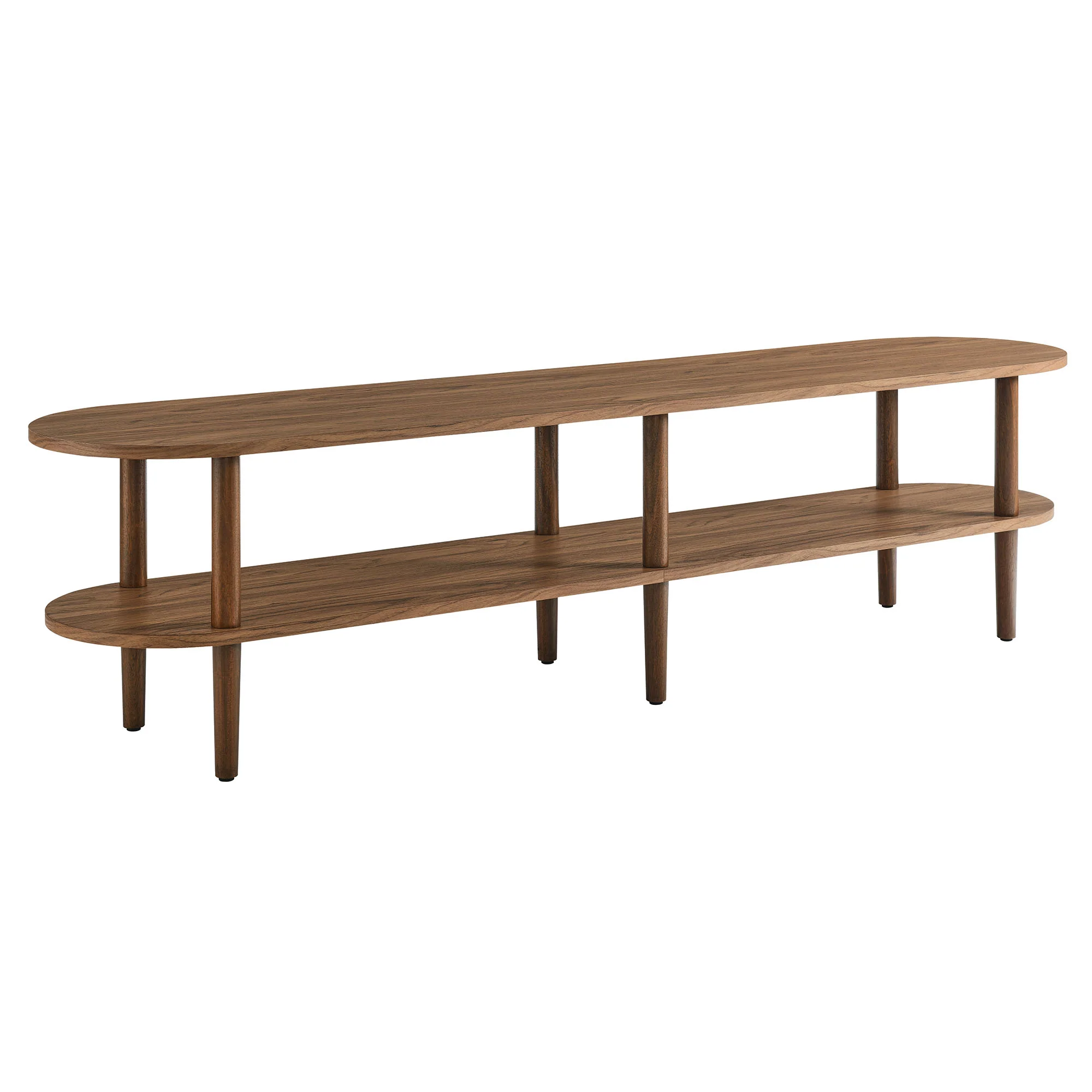 Torus Oval Wood TV Stand by Modway - Image 10