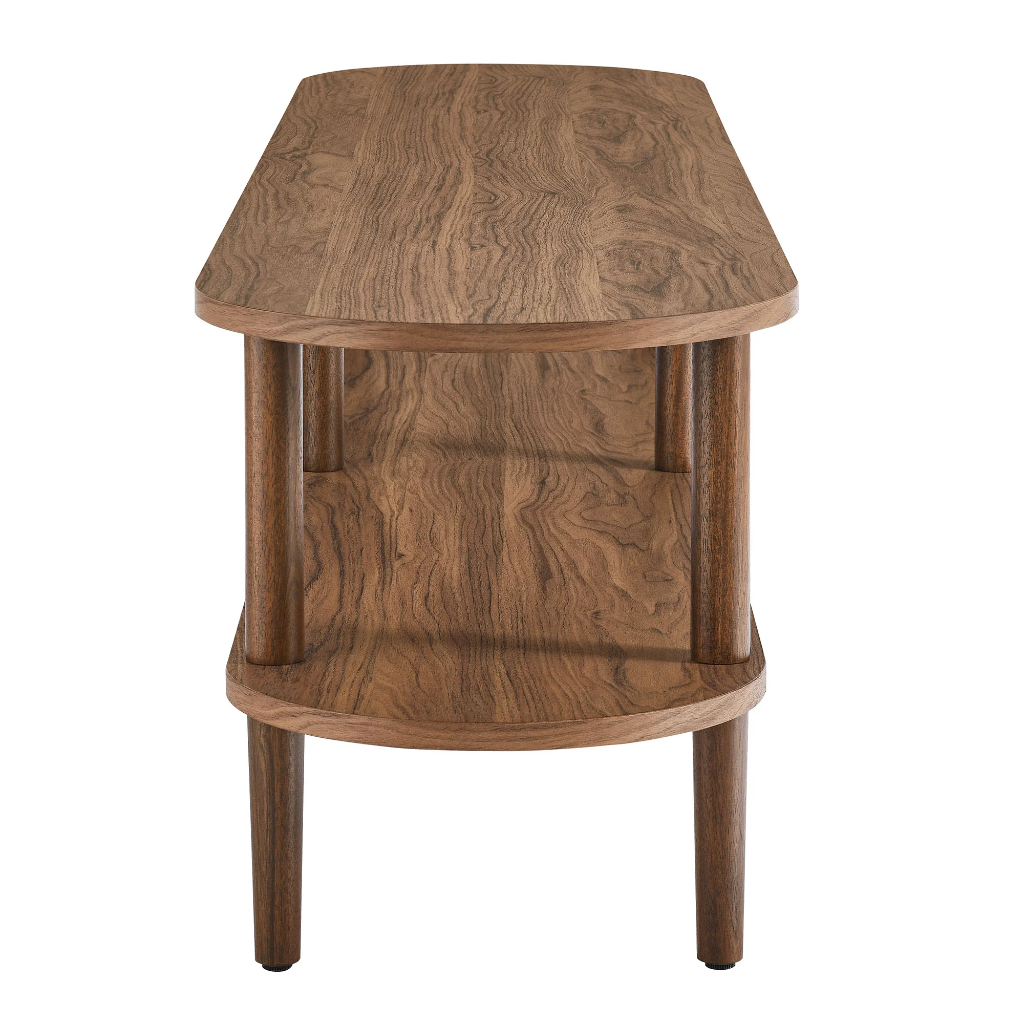 Torus Oval Wood TV Stand by Modway - Image 11