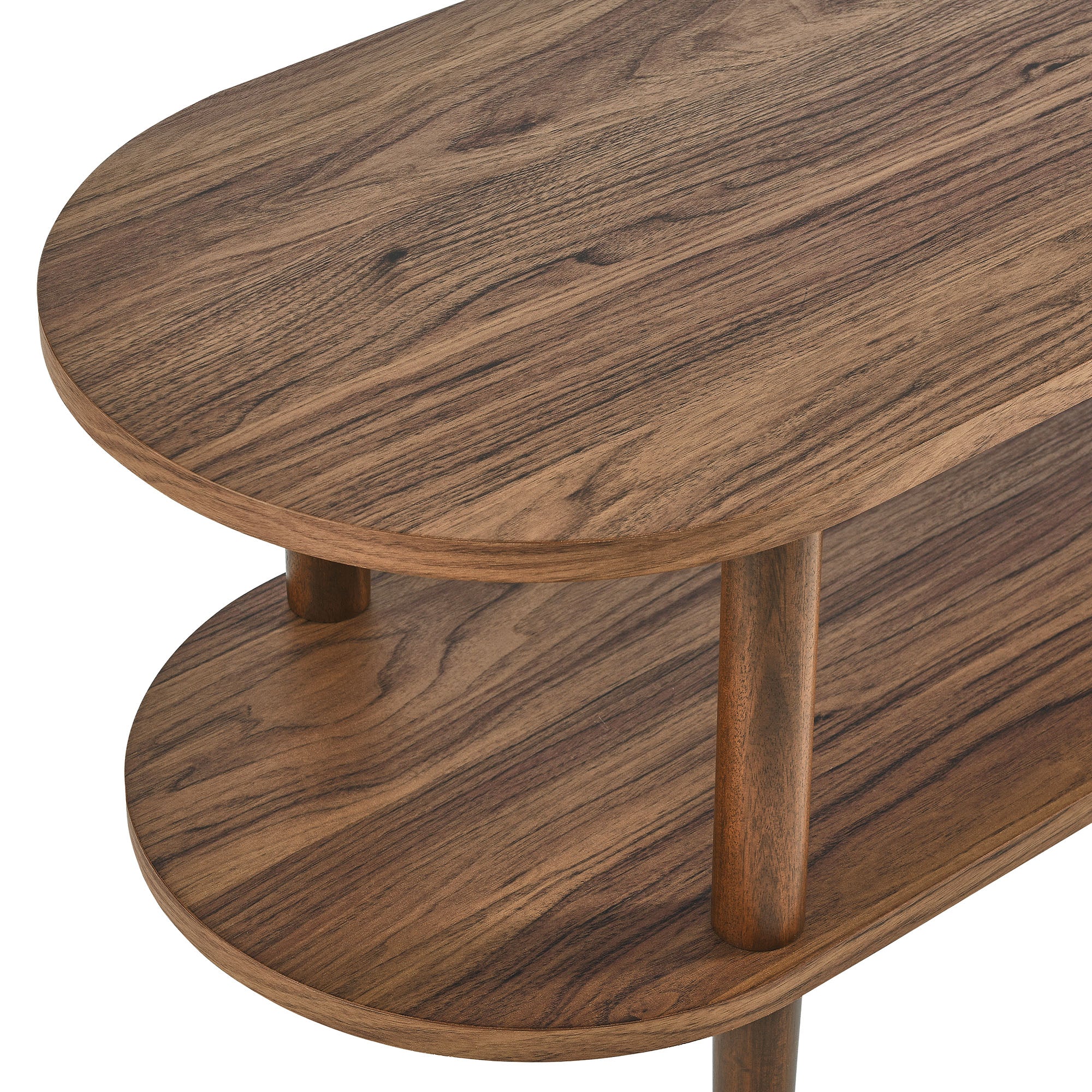 Torus Oval Wood TV Stand by Modway - Image 14