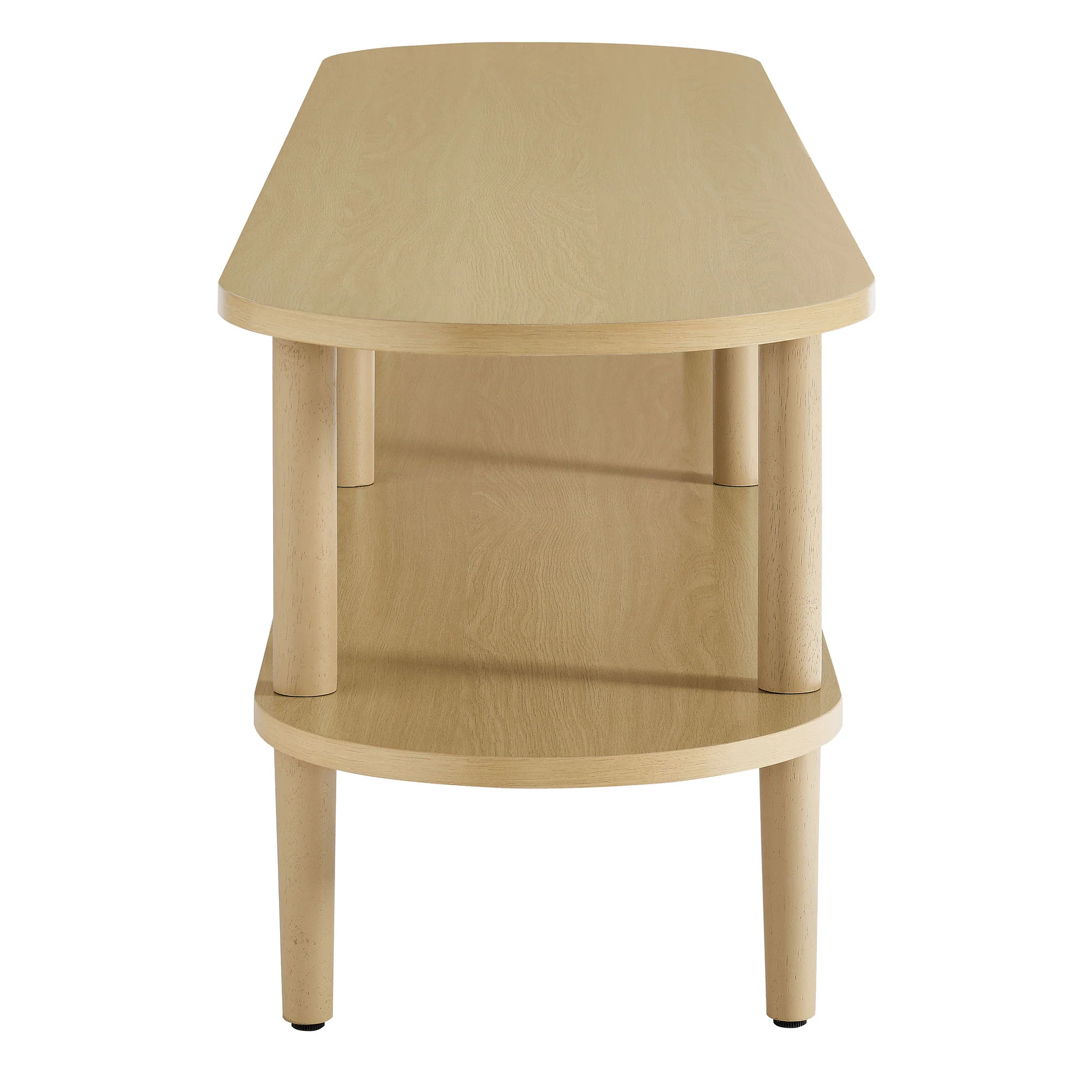 Torus Oval Wood TV Stand by Modway - Image 3