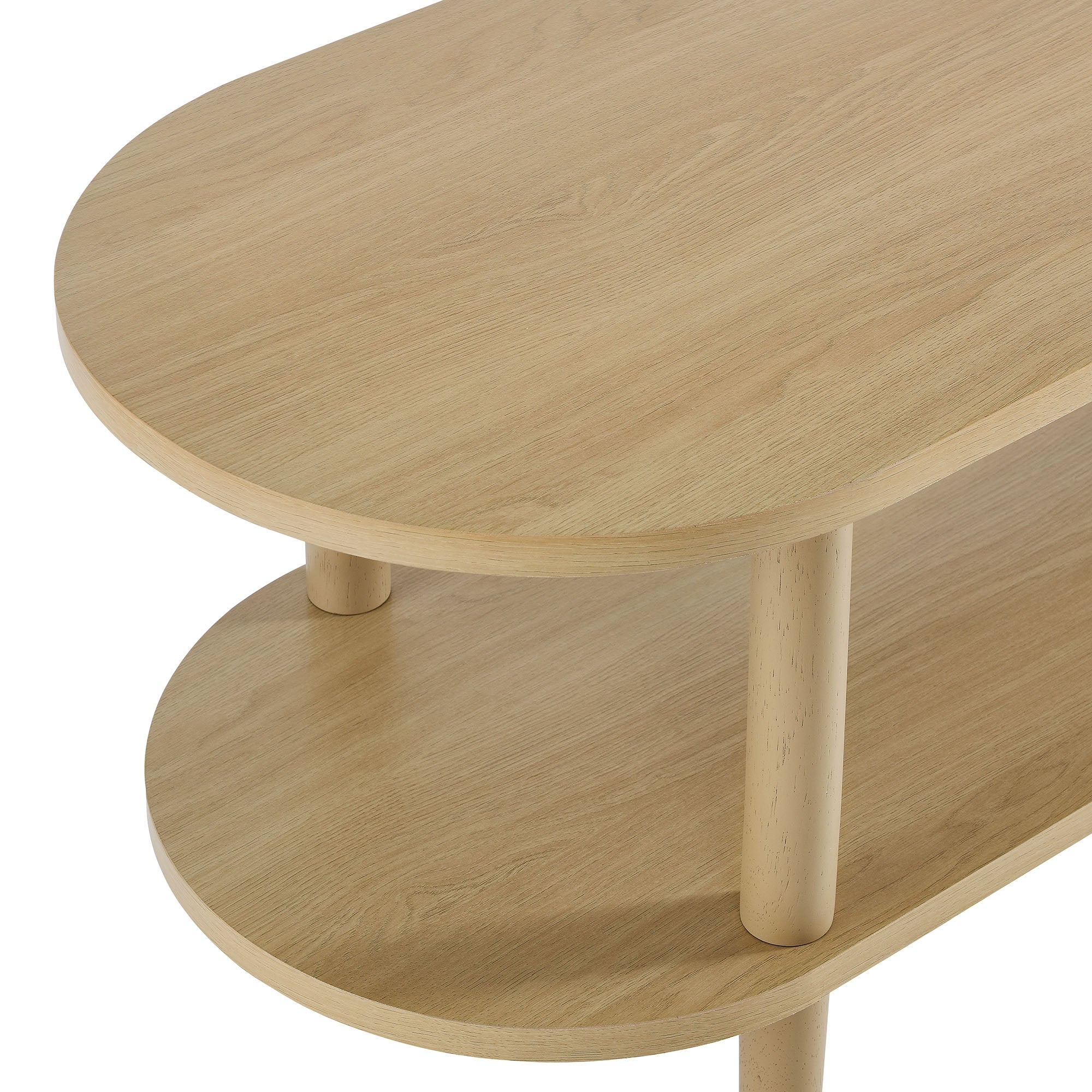 Torus Oval Wood TV Stand by Modway - Image 6
