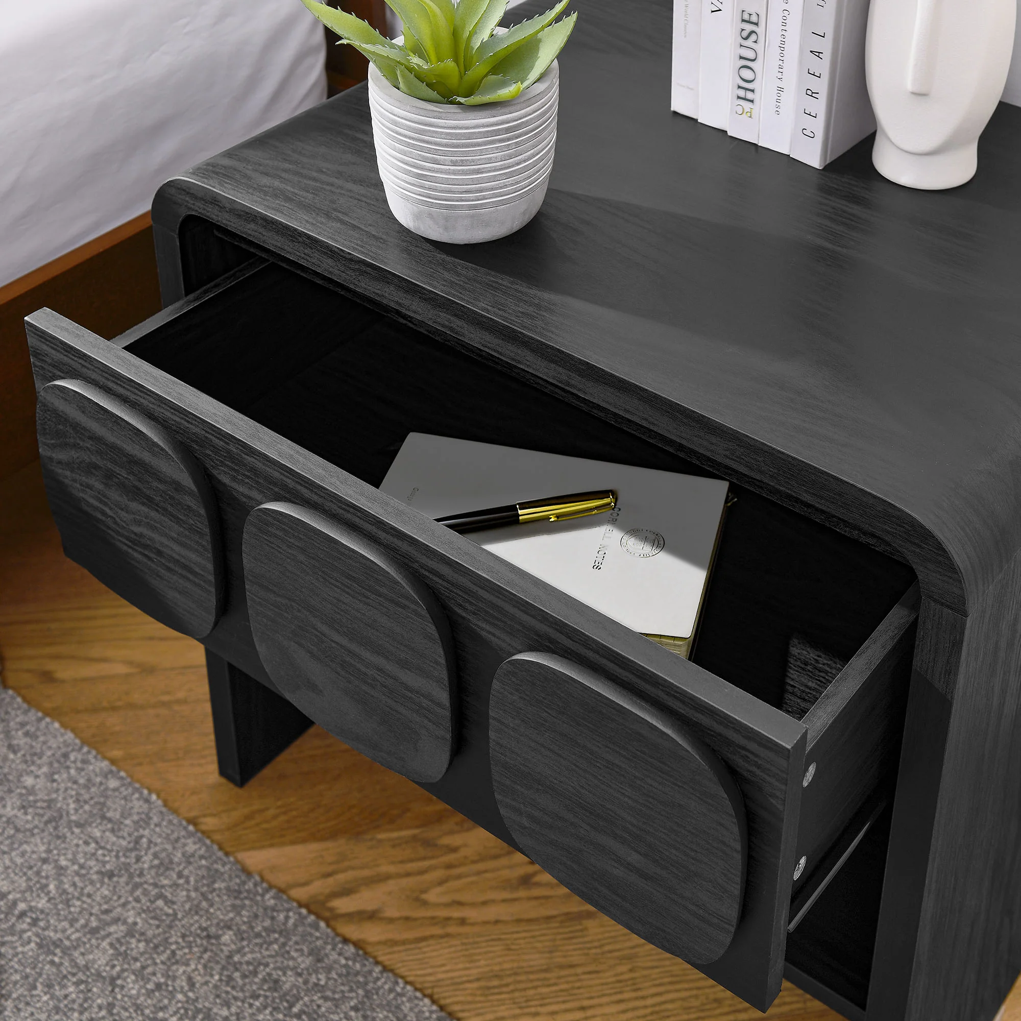 Toscana 1-Drawer Nightstand by Modway - Image 7
