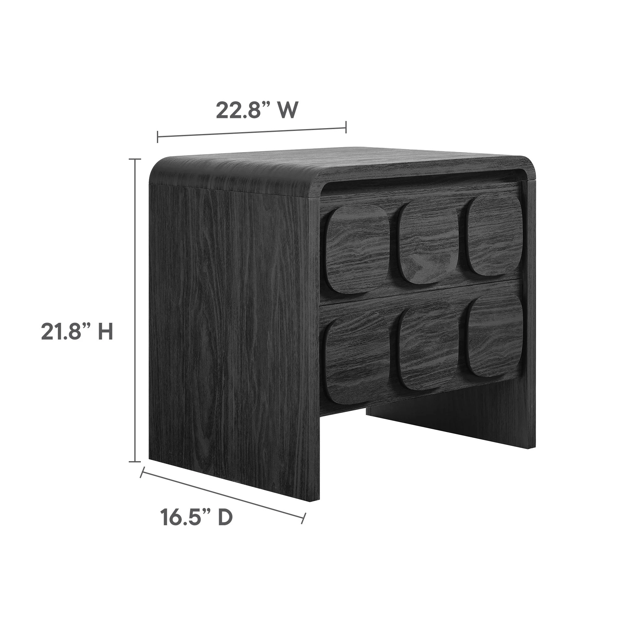 Toscana 2-Drawer Nightstand by Modway - Image 10