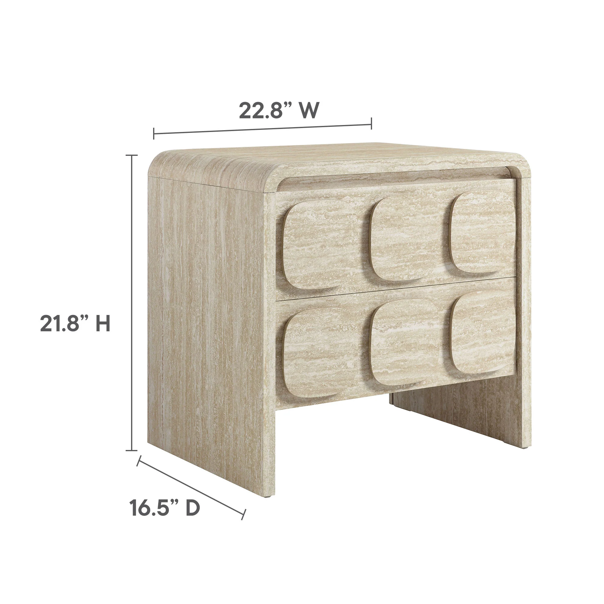 Toscana 2-Drawer Nightstand by Modway - Image 20