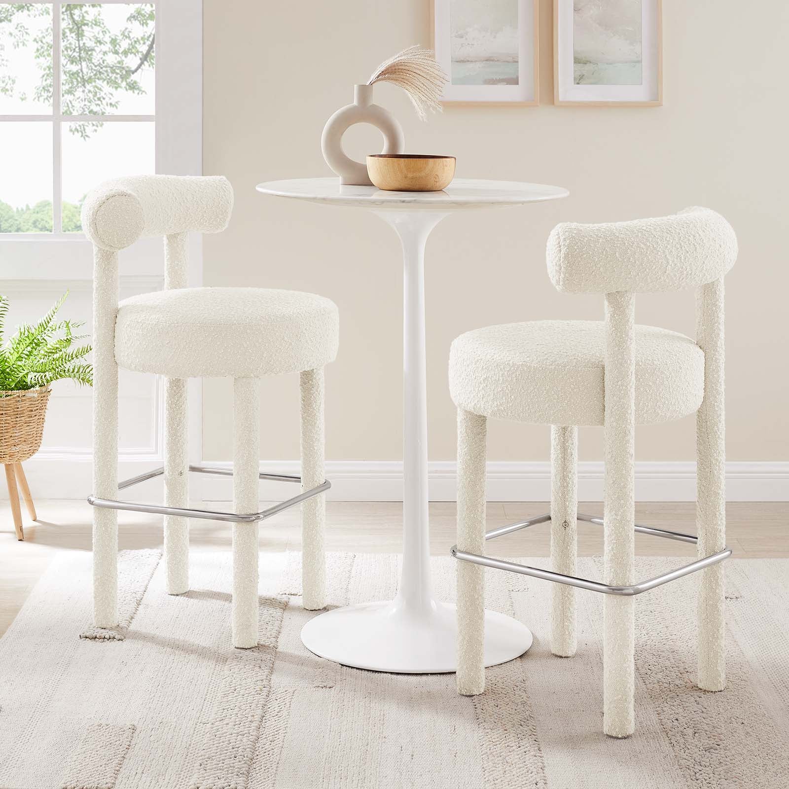 Toulouse Boucle Fabric Bar Stool - Set of 2 By Modway - EEI-6709 - Image 13