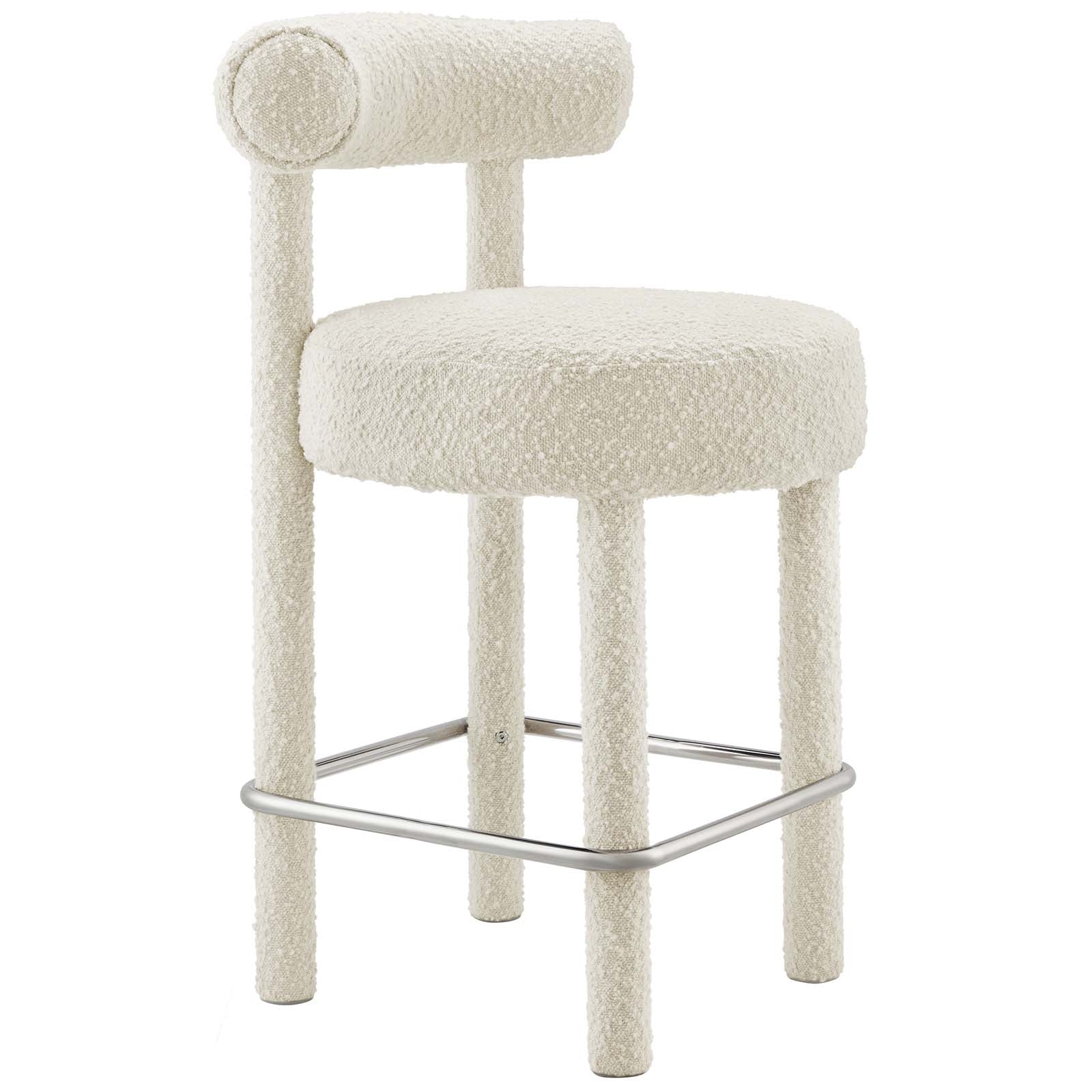 Toulouse Boucle Fabric Counter Stool By Modway - EEI-6383 - Image 10