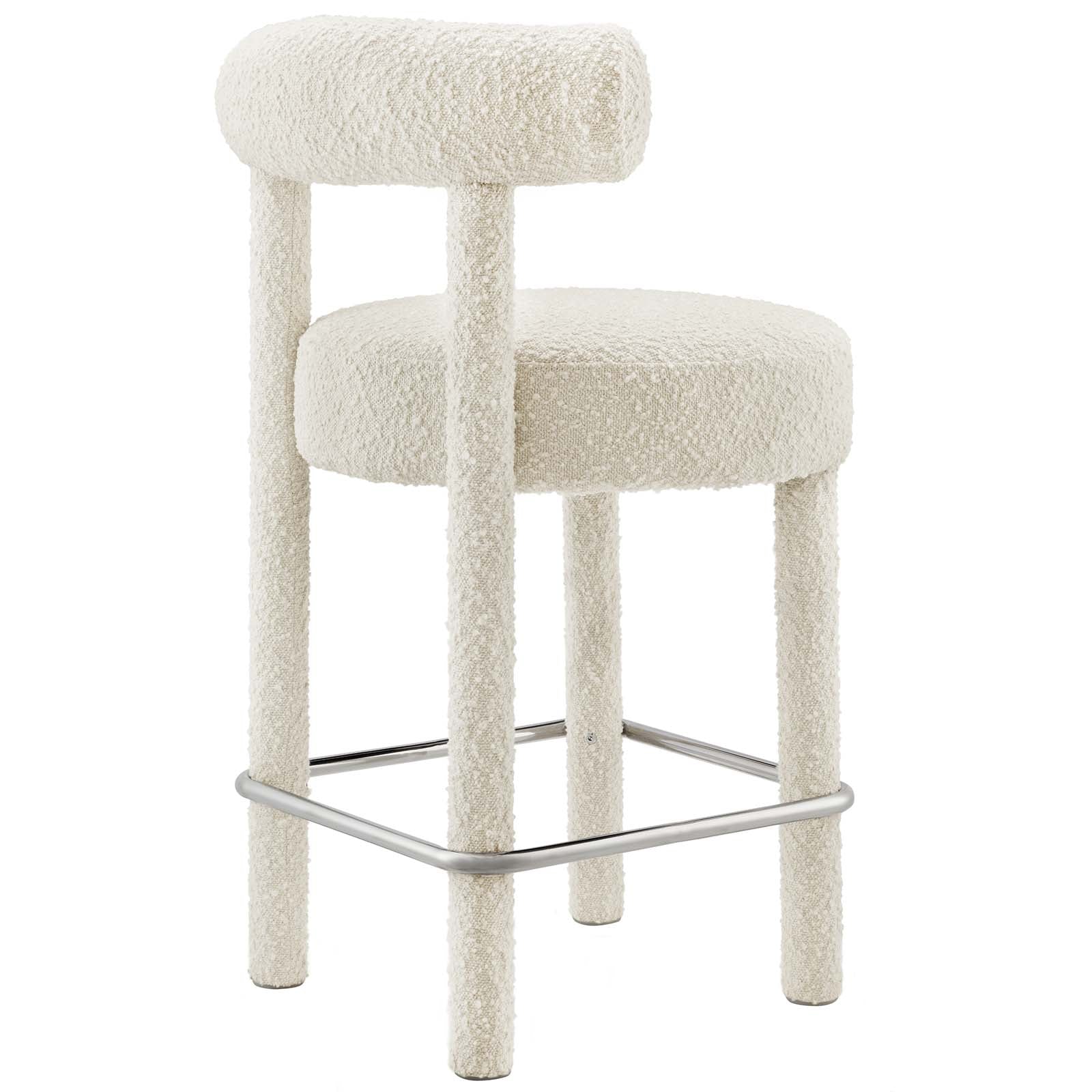 Toulouse Boucle Fabric Counter Stool By Modway - EEI-6383 - Image 12