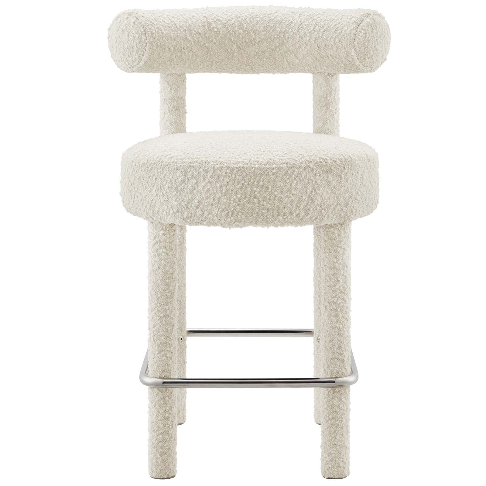 Toulouse Boucle Fabric Counter Stool By Modway - EEI-6383 - Image 13