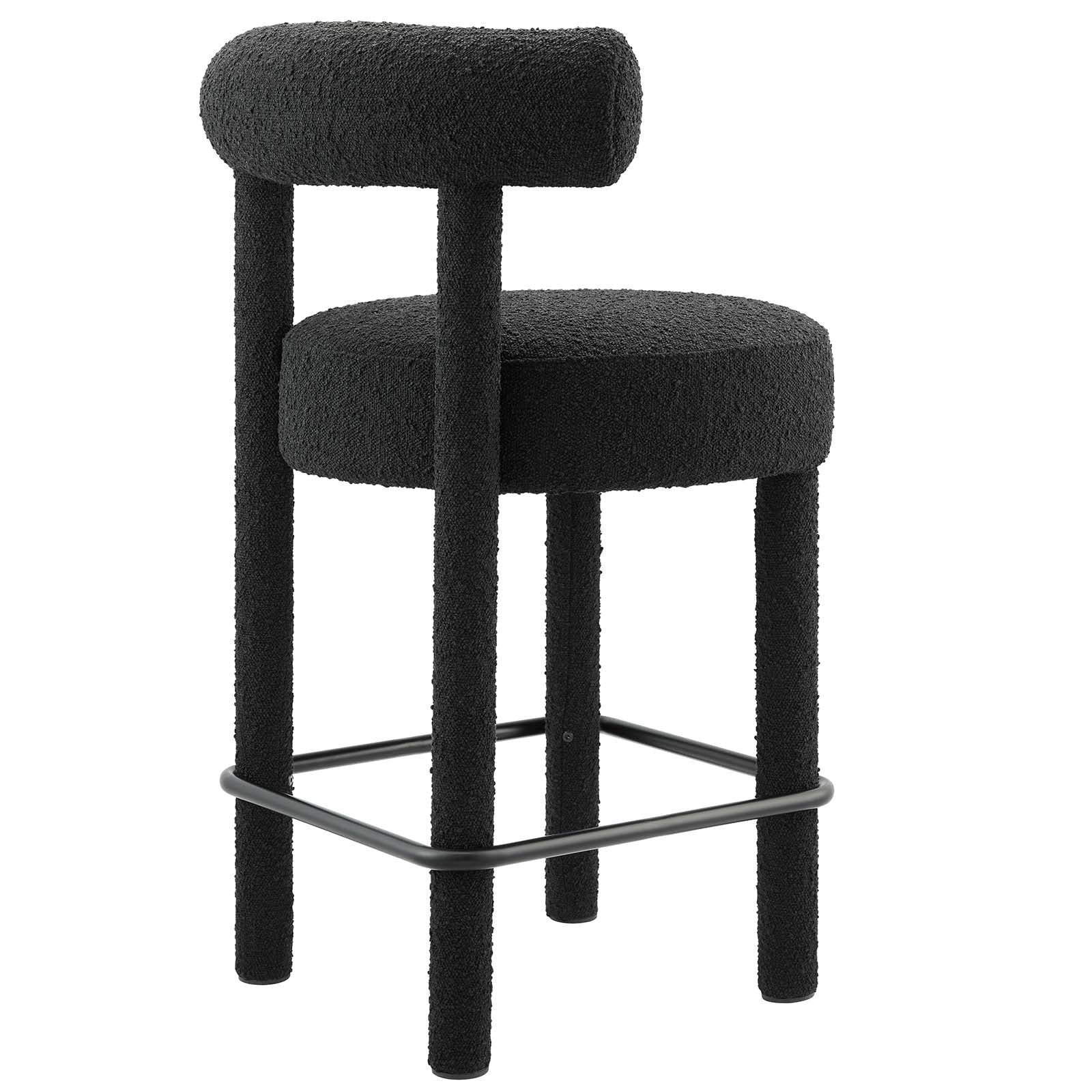 Toulouse Boucle Fabric Counter Stool By Modway - EEI-6383 - Image 4